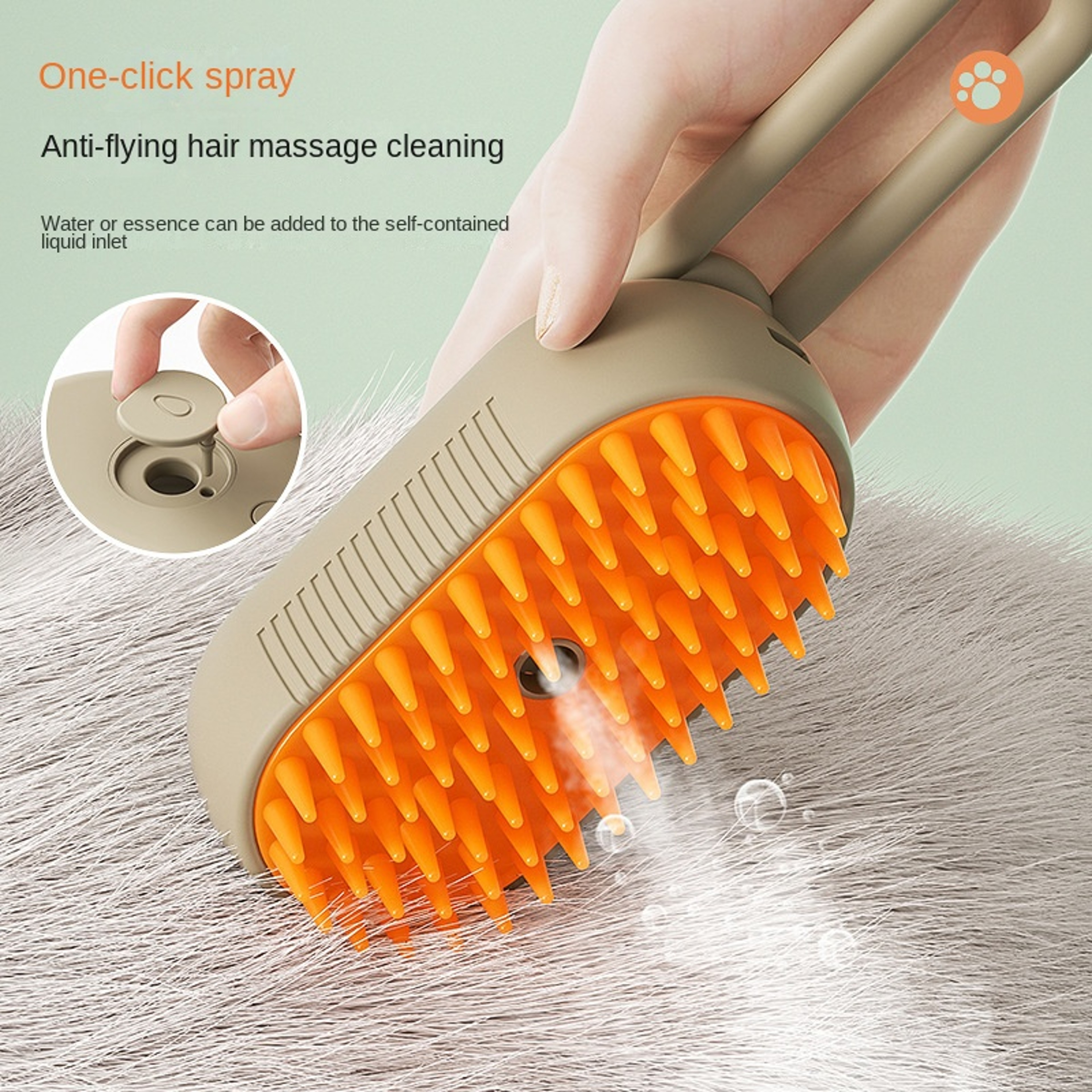 Pet Grooming Comb Cat Hair Brush Electric Steam Brush For Dogs 0