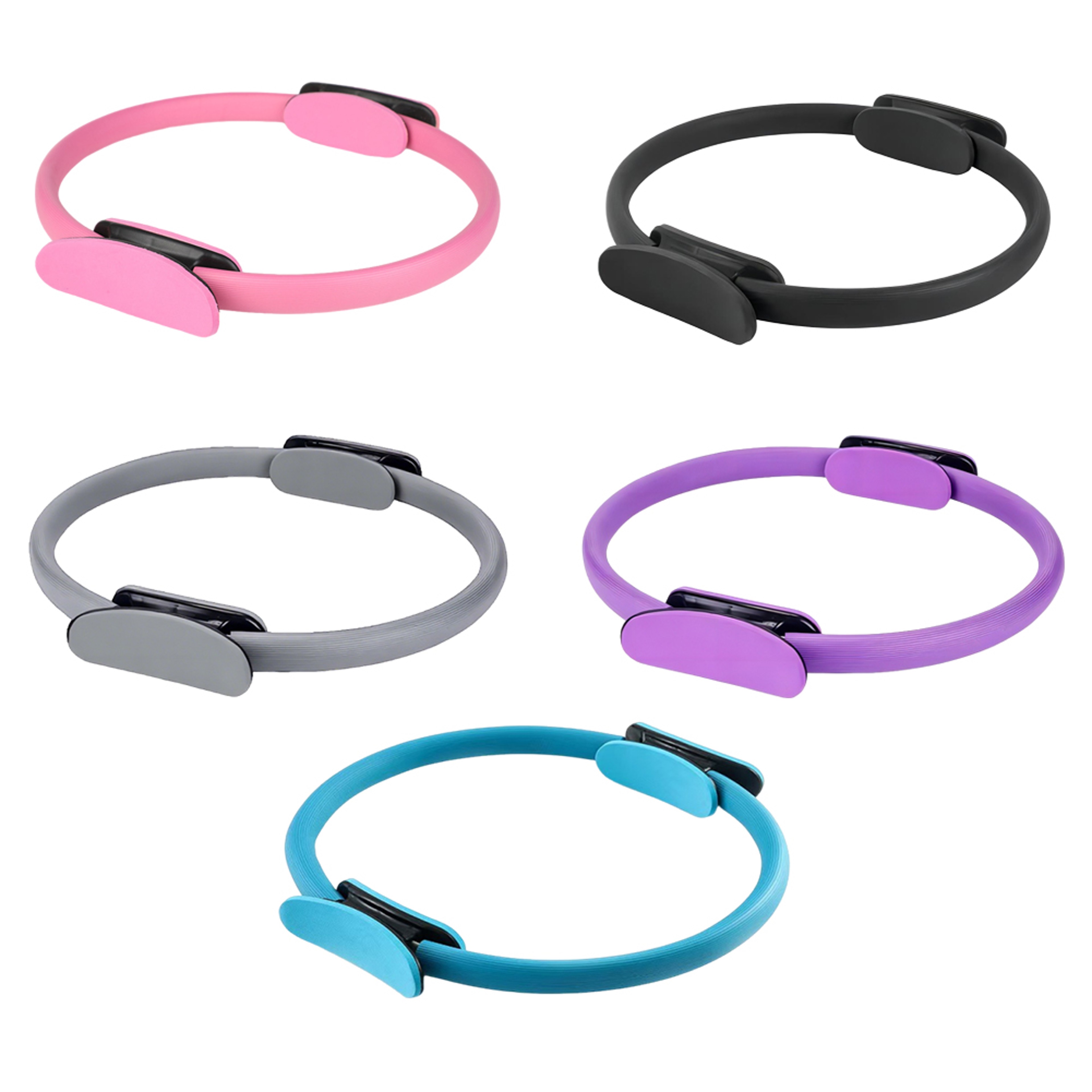 Pilates Circle Yoga Ring For Home Gym Exercise Resistance Elasticity Ring 8