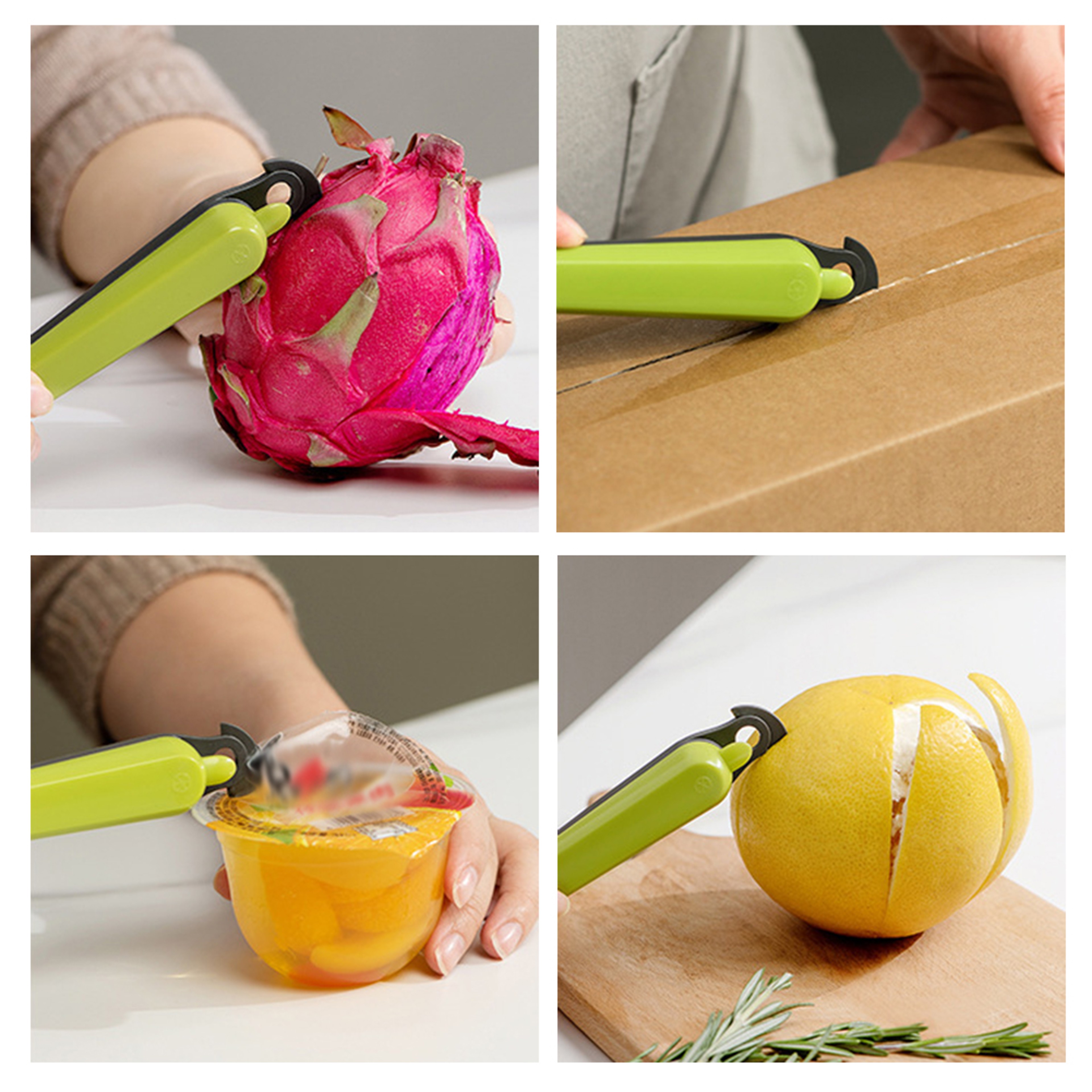 Orange Peeler Stripper Device, Multifunctional Peeling Knife for Grapefruit and Lemon - Kitchen Tools – view 5
