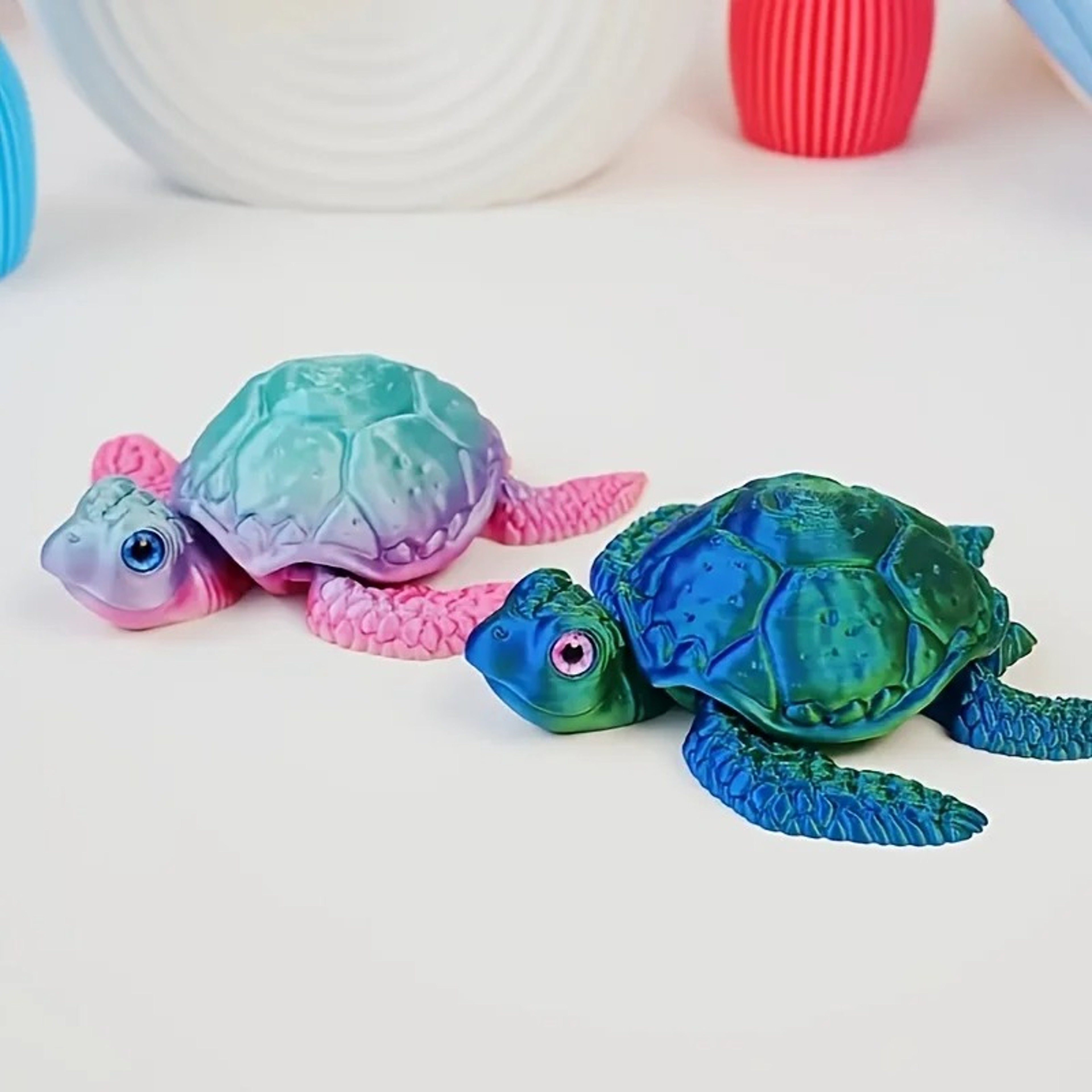 Home Decor Ornament Collection 3D Printed Turtle Holiday Decoration For Halloween And Christmas 4