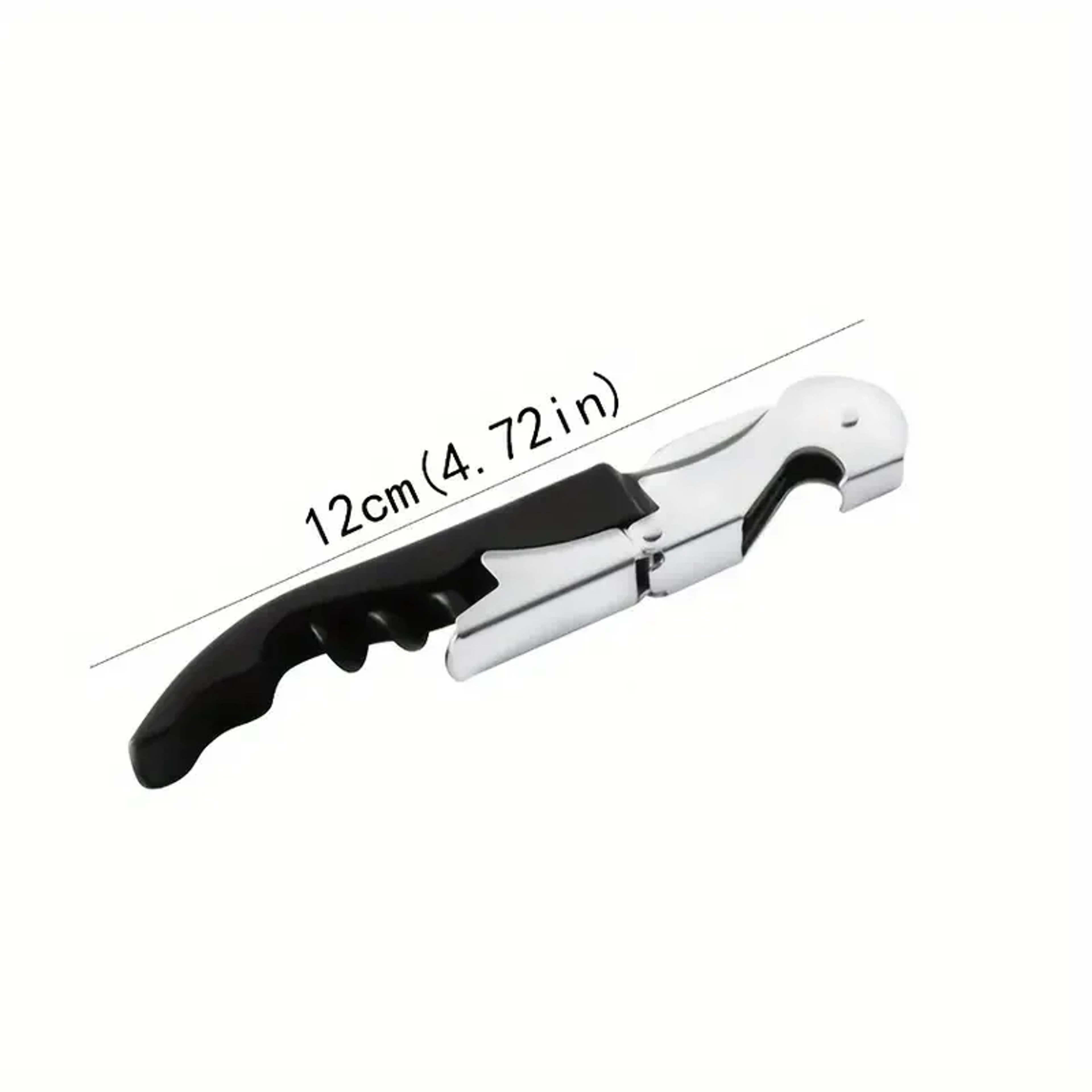 Multi-Functional Bottle Opener, Wine Corkscrew, Premium Stainless Steel Beer Cap Remover – view 4