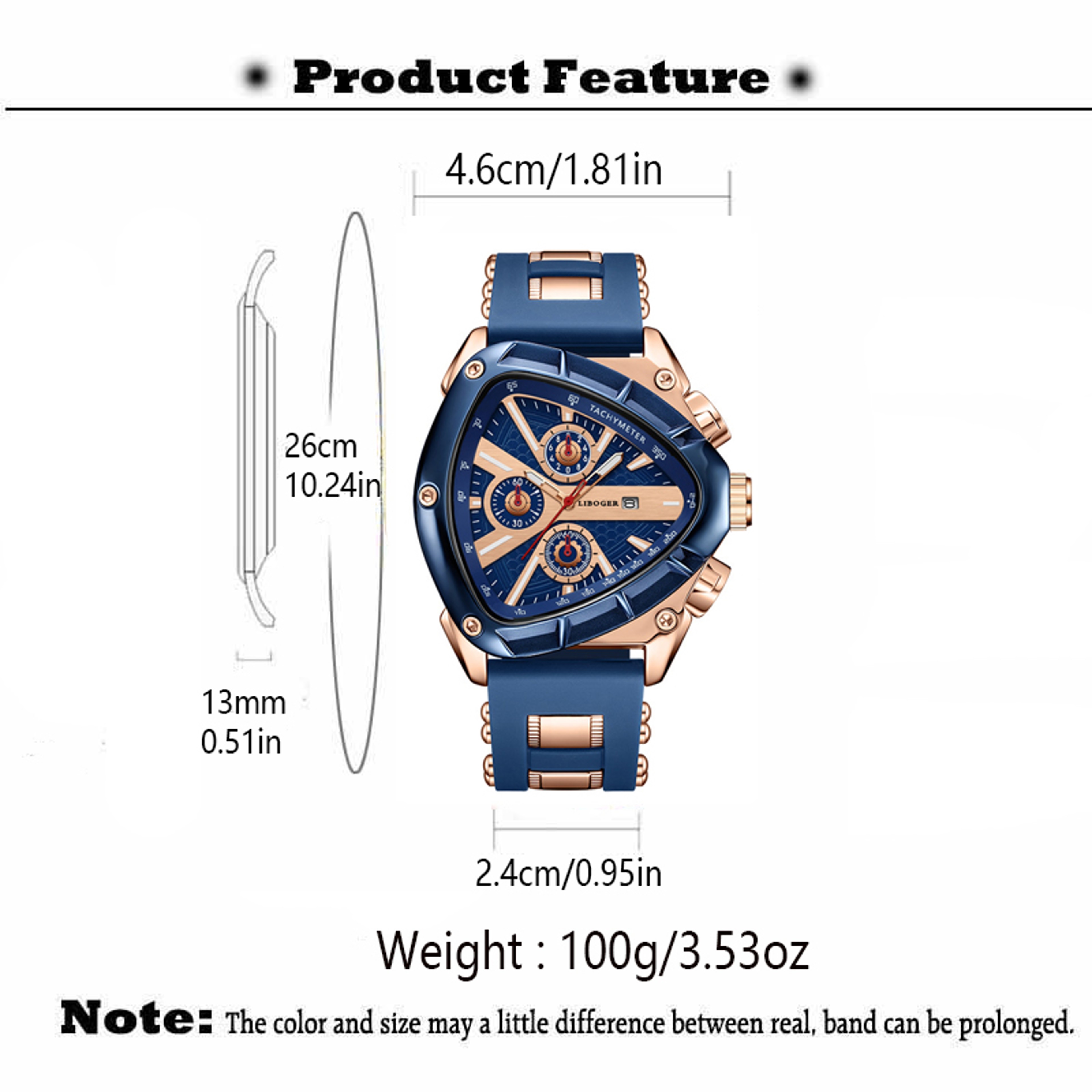 High Quality Silicone Strap Watch Unique Sports Men Auto Date Quartz Wristwatch New Design Gift For 8