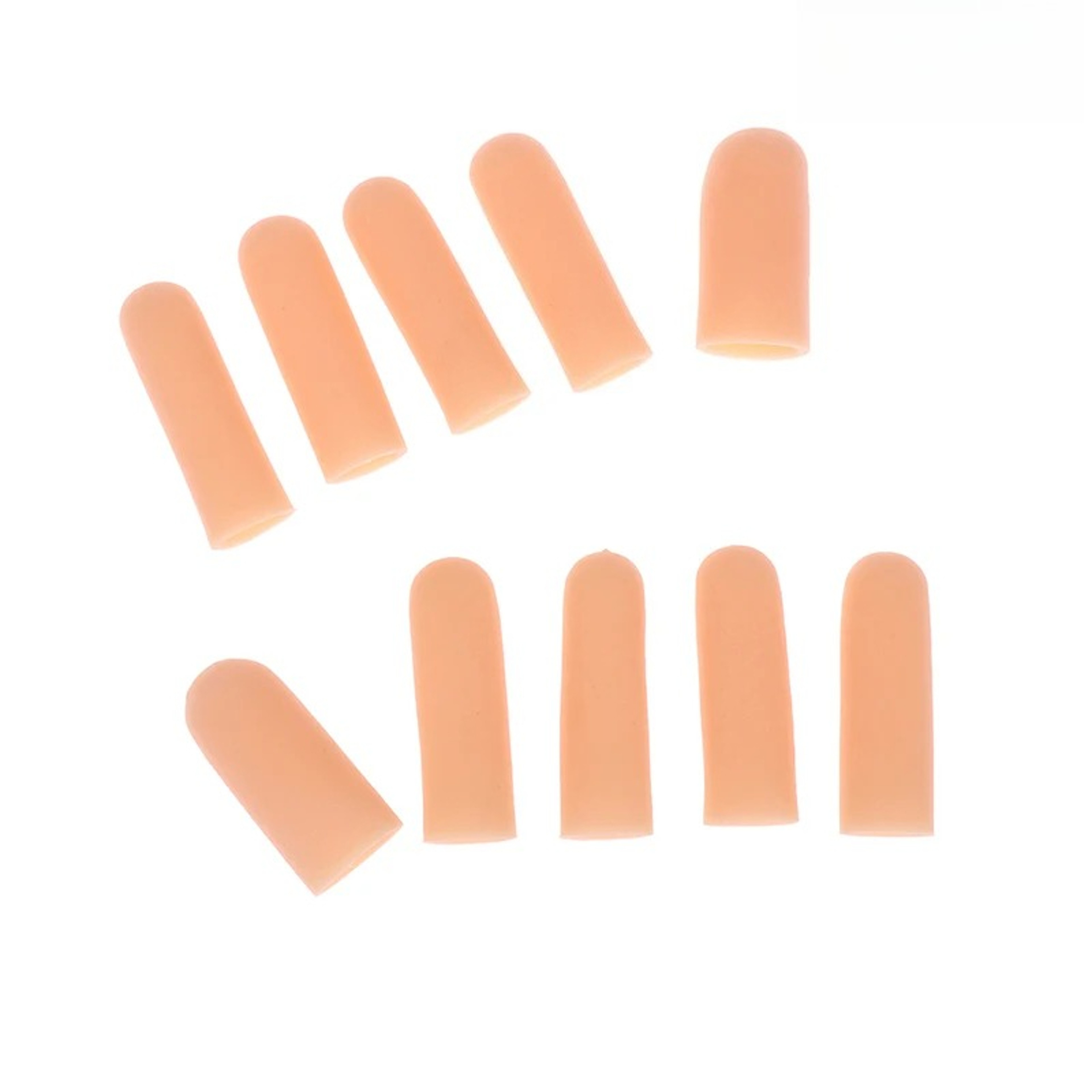 Heat Resistant Gel Tube Anti Cut Silicone Finger Protector, Hand Bandage Cooking Kitchen Tools – view 5