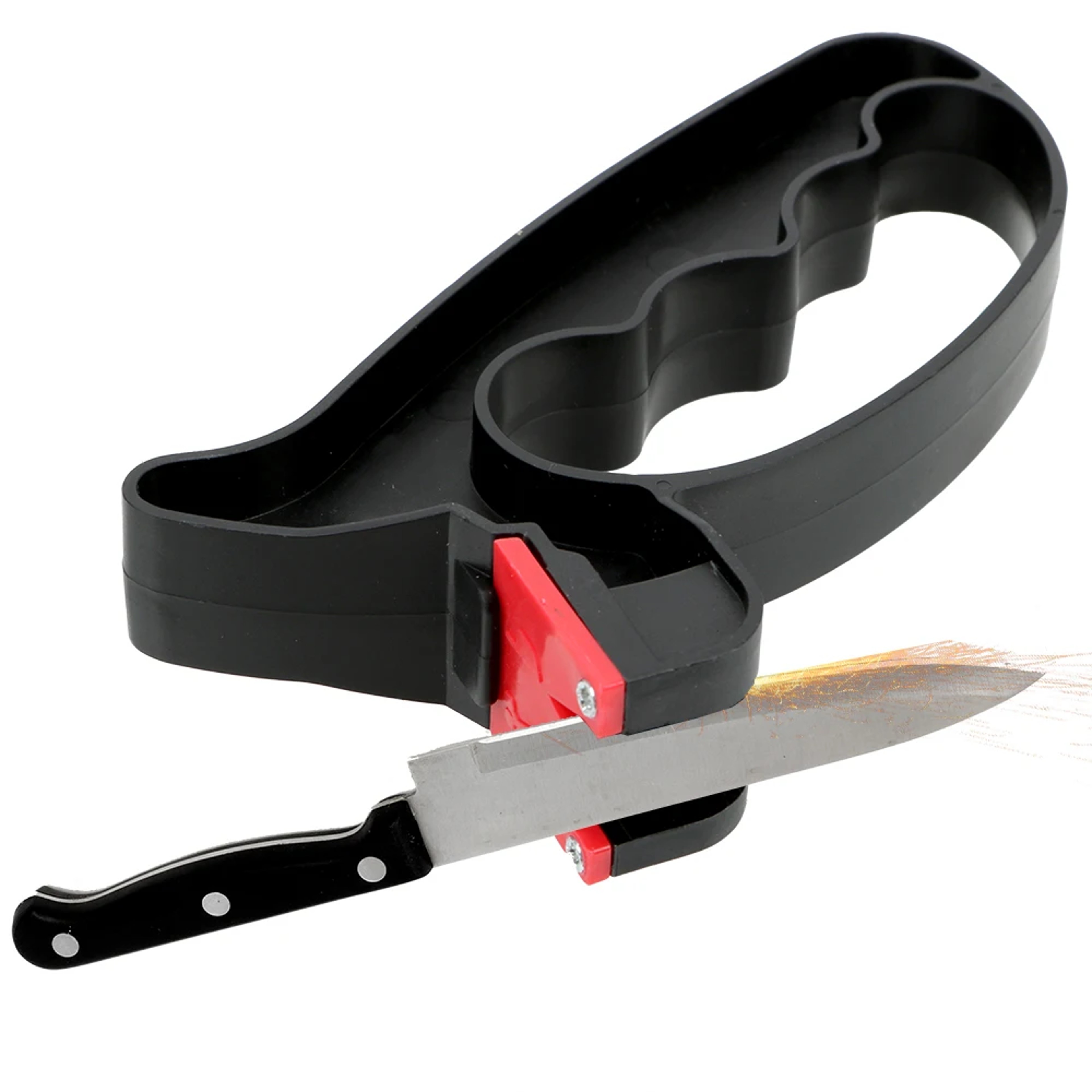 Handheld Knife Sharpener Scissor Blade Sharpening Tool Convenient Kitchen Grindstone – view 1
