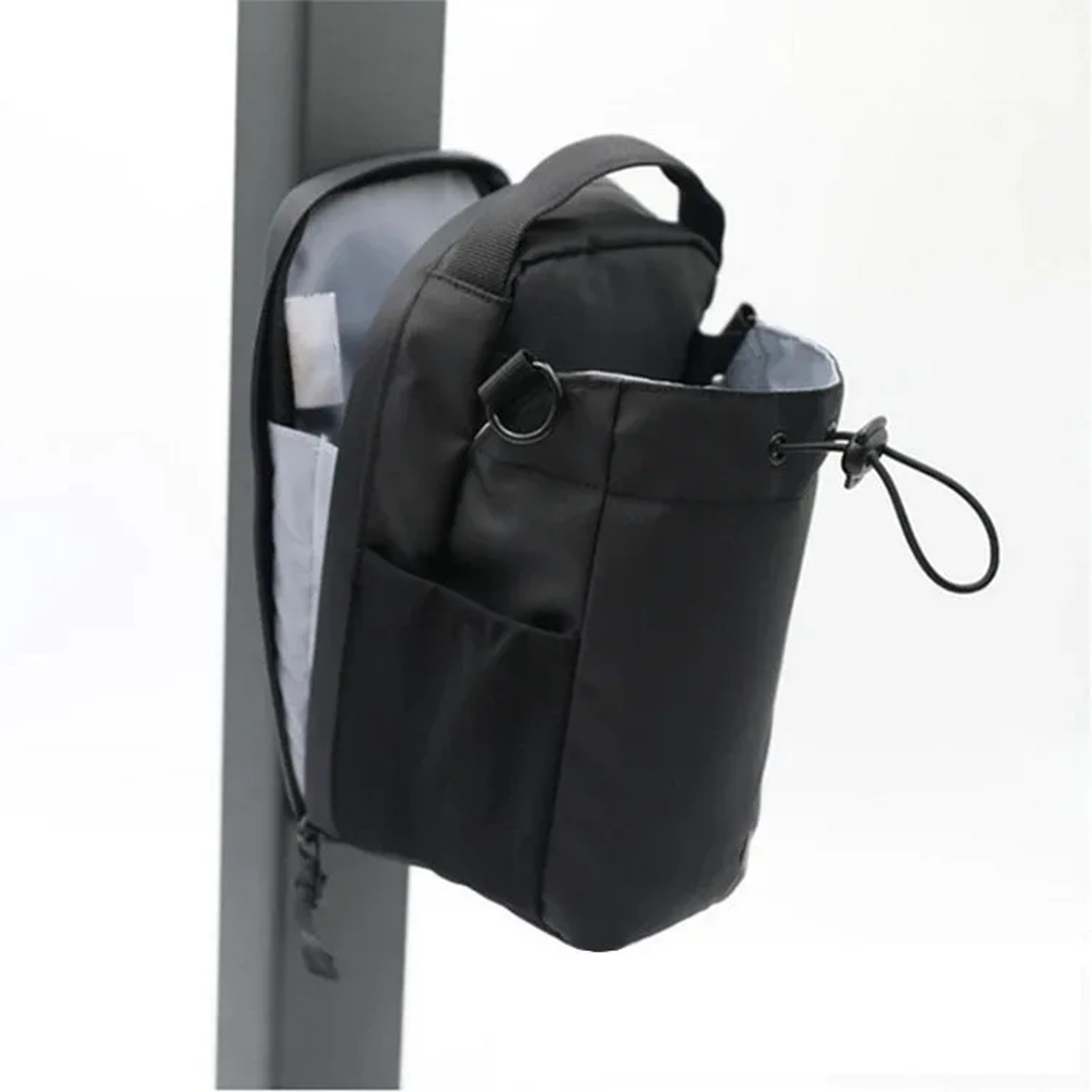 Portable Fitness Storage Gym Bag with Super Strong Magnetic for Water Bottle, Phone, Sports Accessories – view 7