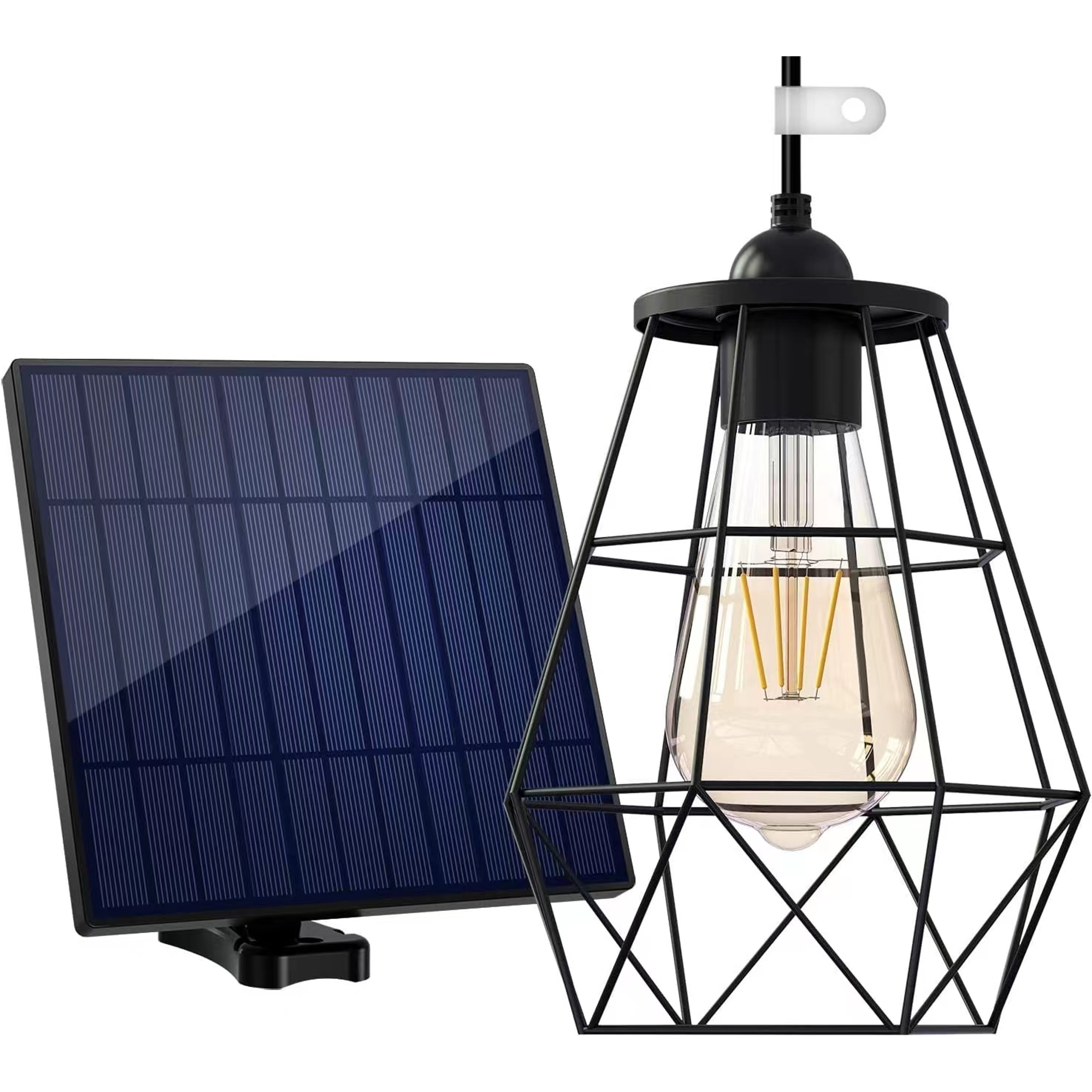 Solar Shed Lights for Bedroom, Living Room, Garden, Garage, Super Bright Solar Pendant Lights – view 1