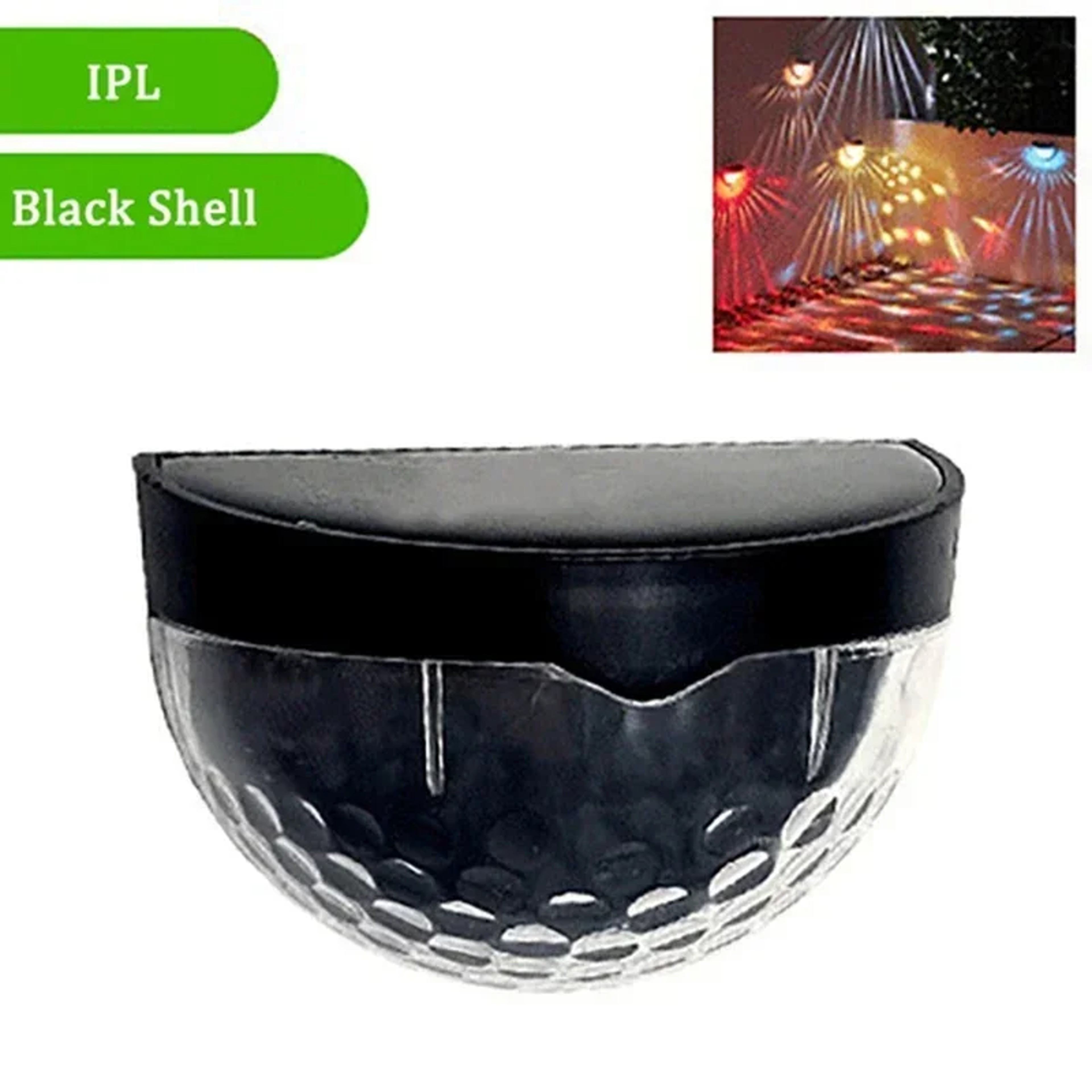 LED Solar Lights Outdoor Pack Waterproof Solar Fence Lamp Garden Energy Wall Lamps 7