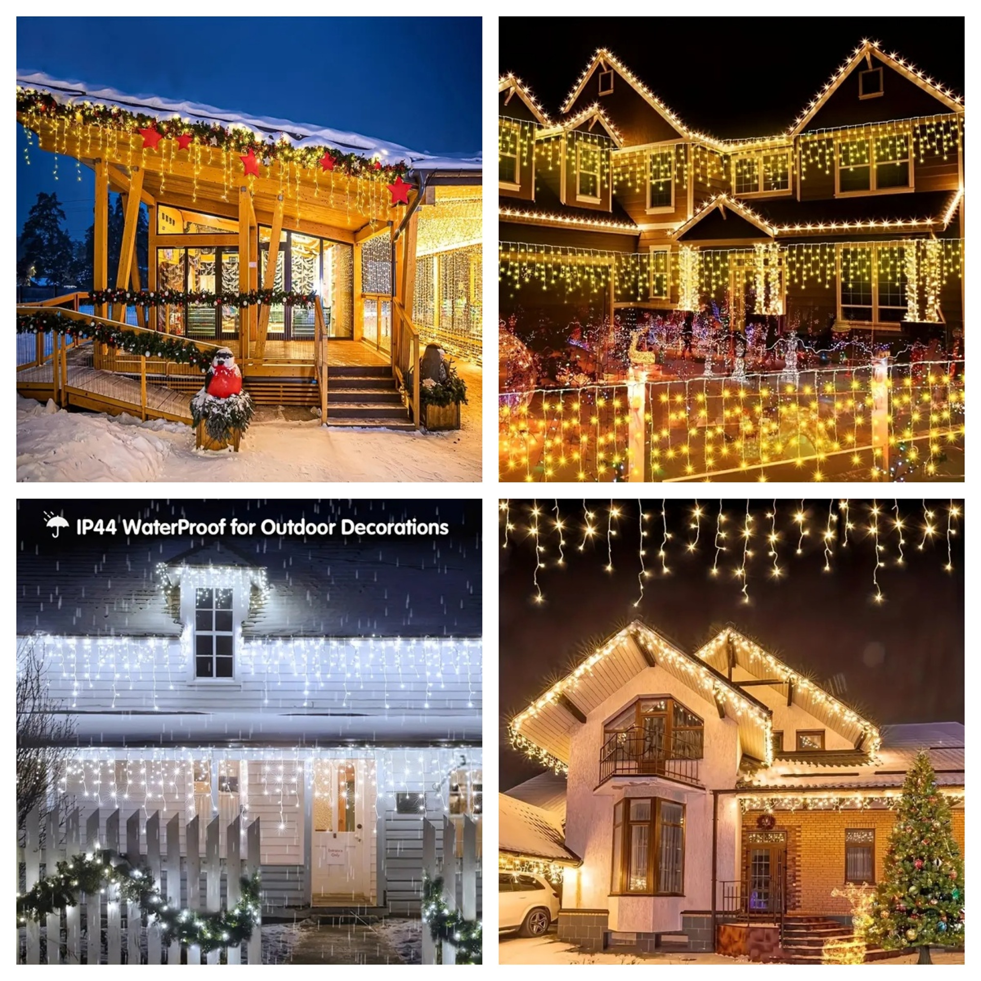 Solar LED String Lights Waterproof Outdoor Garden Fairy Twinkle Lights Christmas Party Decor IP65 W 5