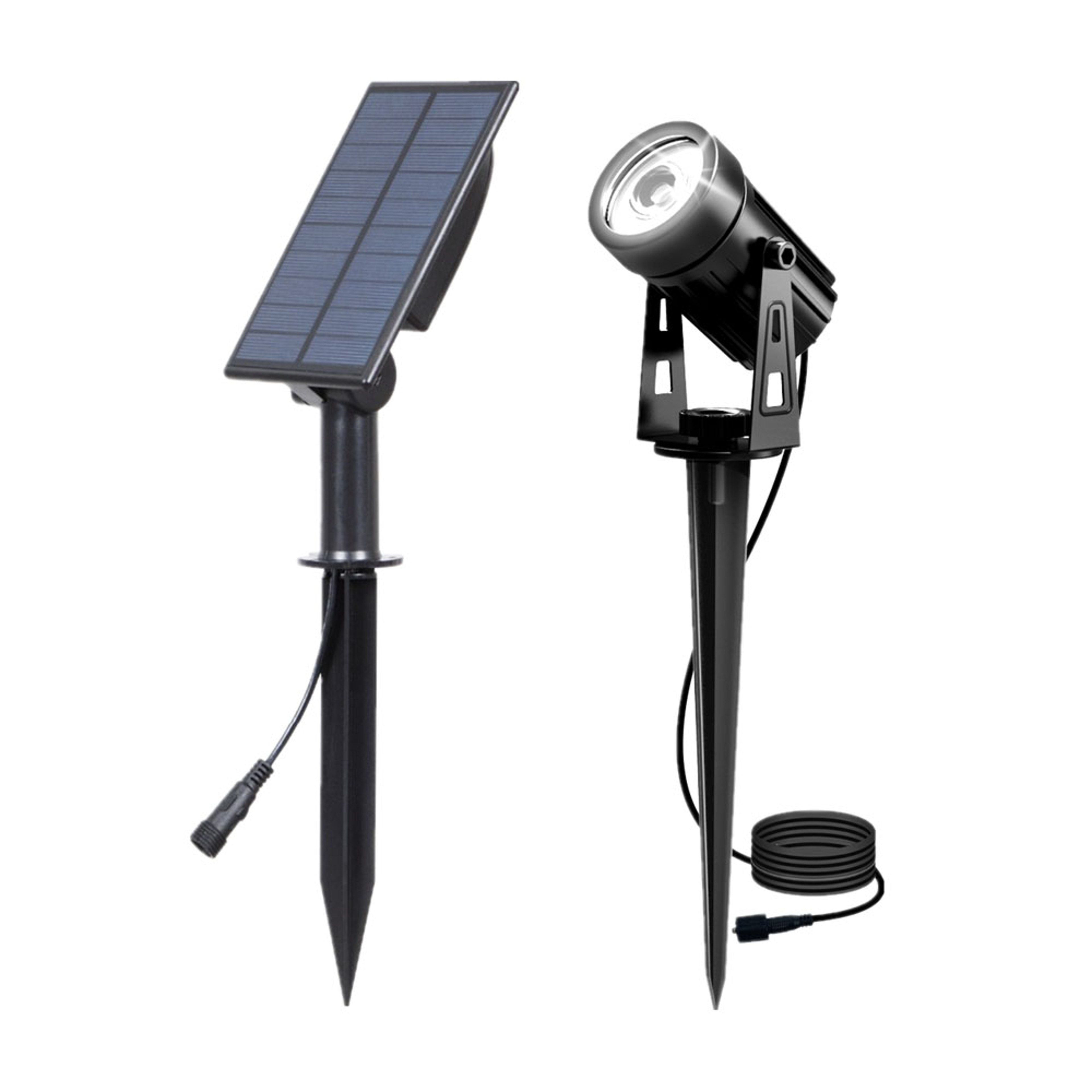 Solar LED Light Outdoor Landscape Solar Powered Spotlight  Aluminum AntiRust Lamp For Yard And Gard