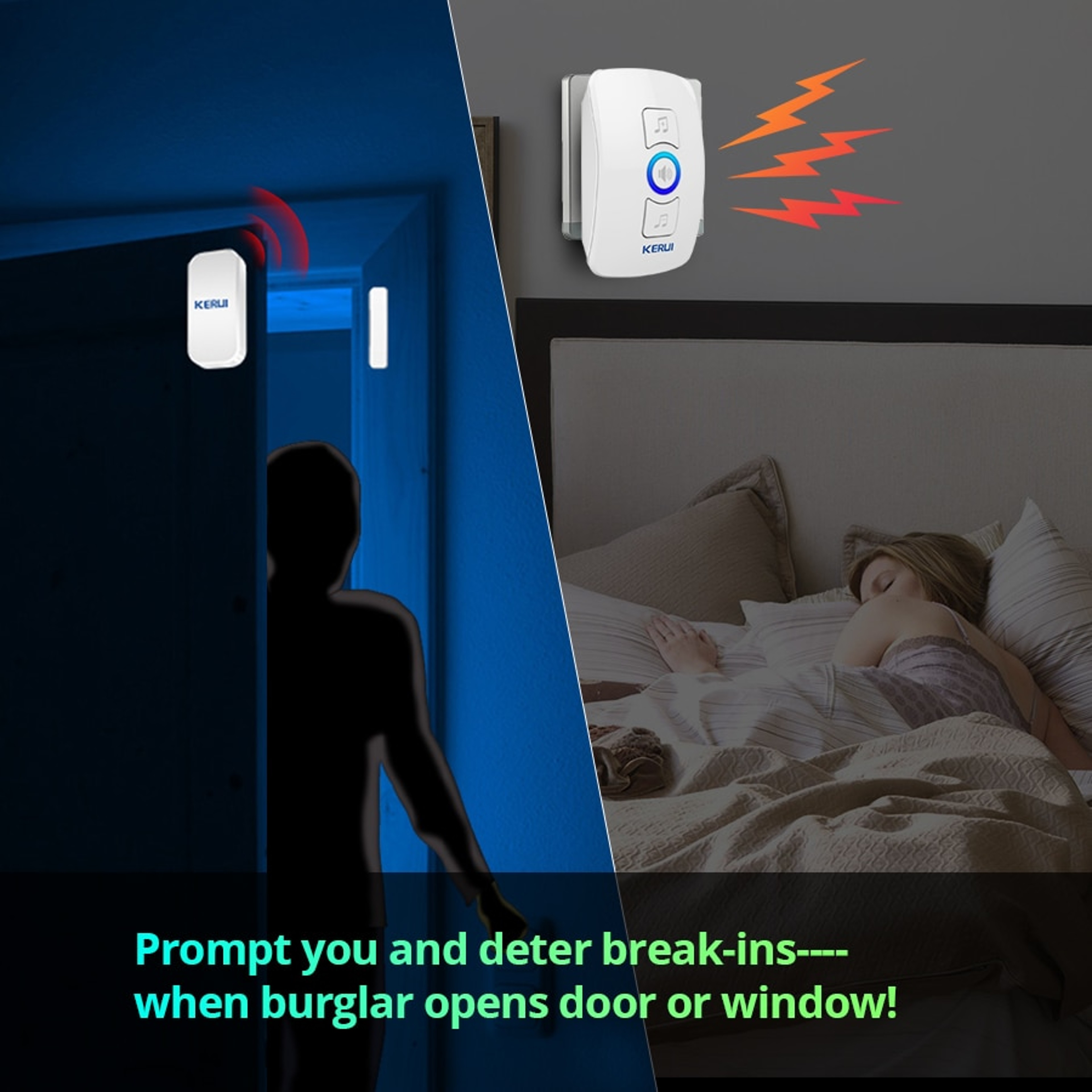 Smart Wireless Doorbell With AntiTheft Alarm Wide Range Secure Your Home With Customizable Welcome  2