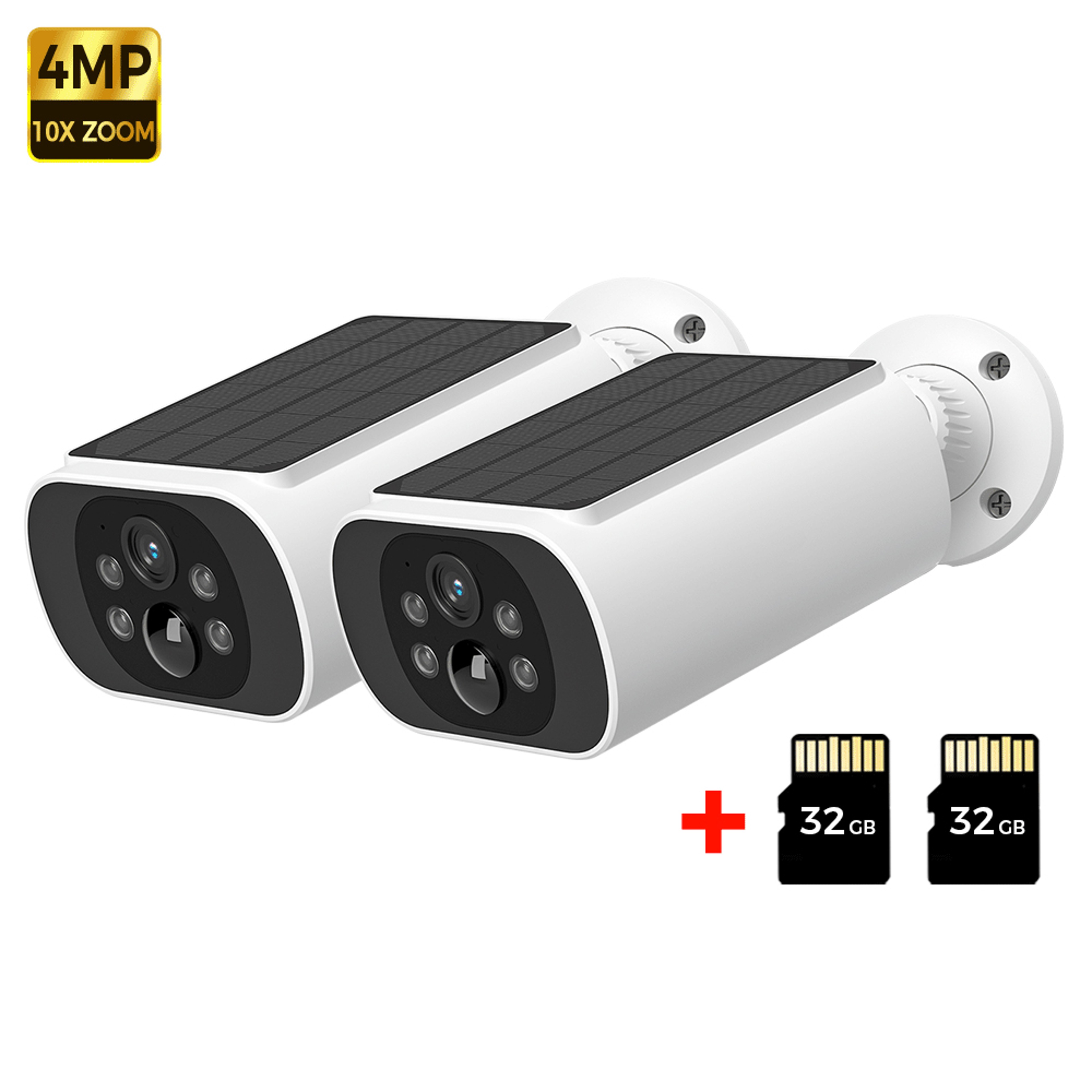 Wireless Outdoor Solar Camera Enhanced Color Night Vision AI Motion Detection 7