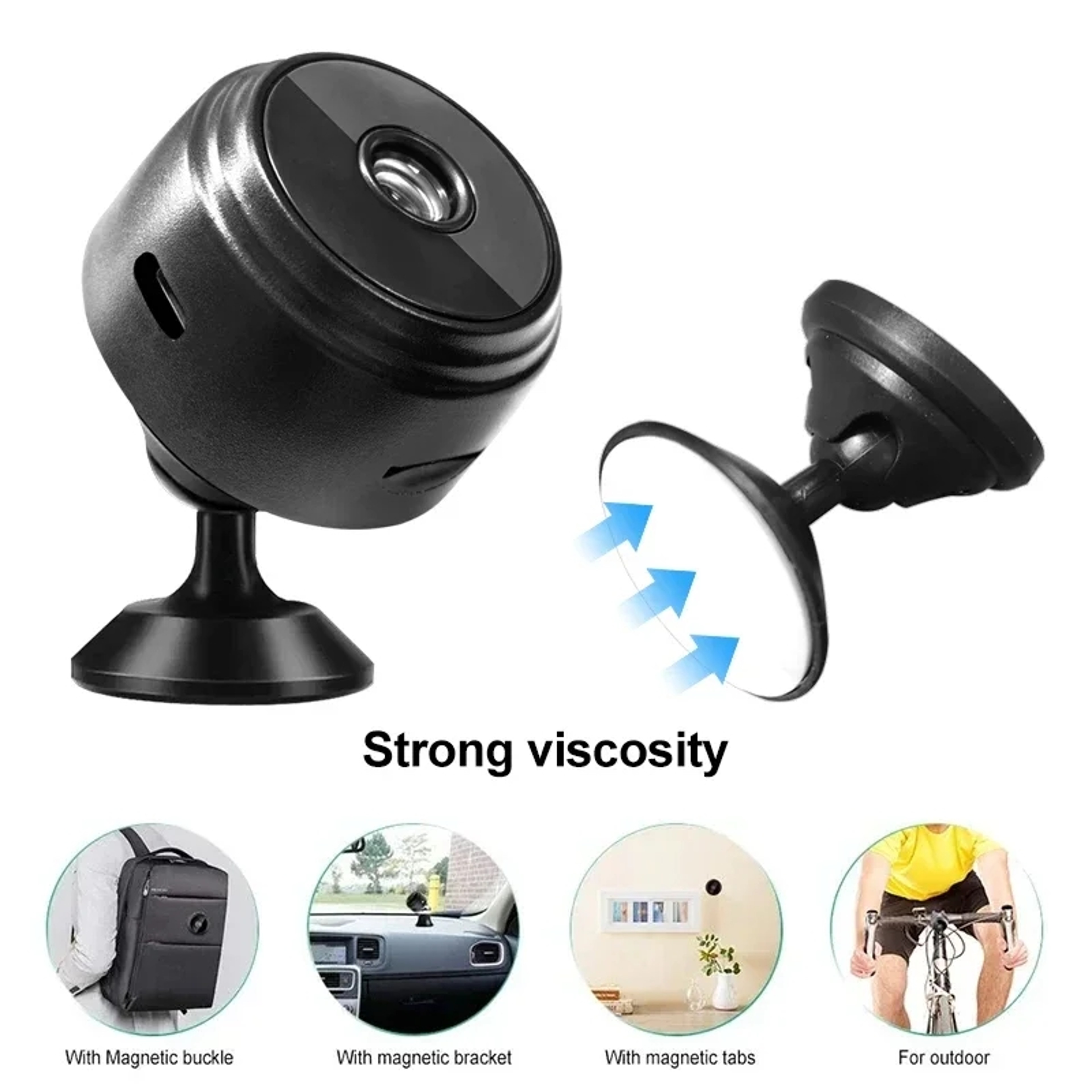 Wireless Security Camera, HD Wifi Smart Monitor, Sensor Camcorder, Home Safety Video Surveillance – view 5