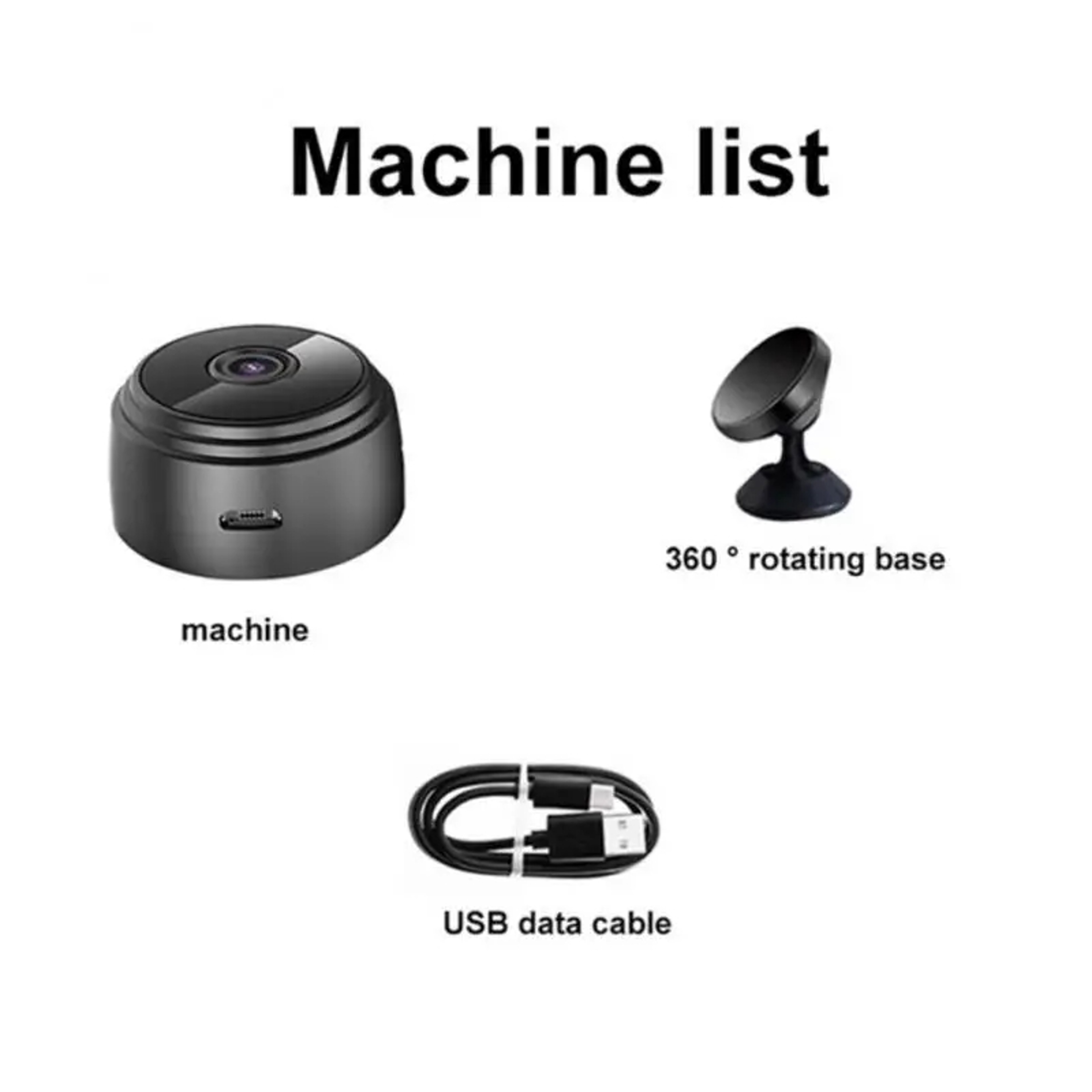 Wireless Security Camera, HD Wifi Smart Monitor, Sensor Camcorder, Home Safety Video Surveillance – view 6