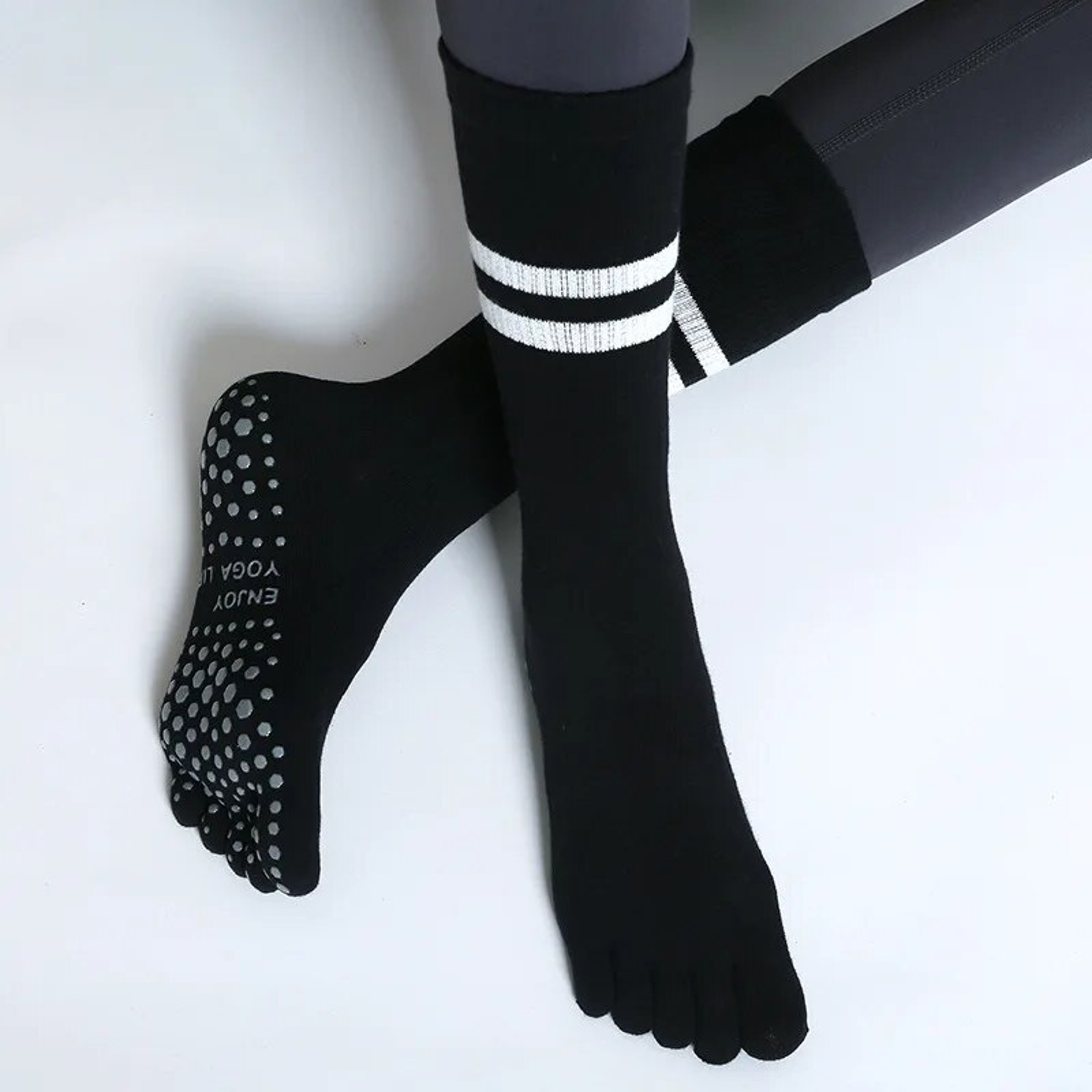 NonSlip Yoga Socks For Women Breathable Pilates Cotton Socks Fitness Dance Ballet Socks Floor Socks 3
