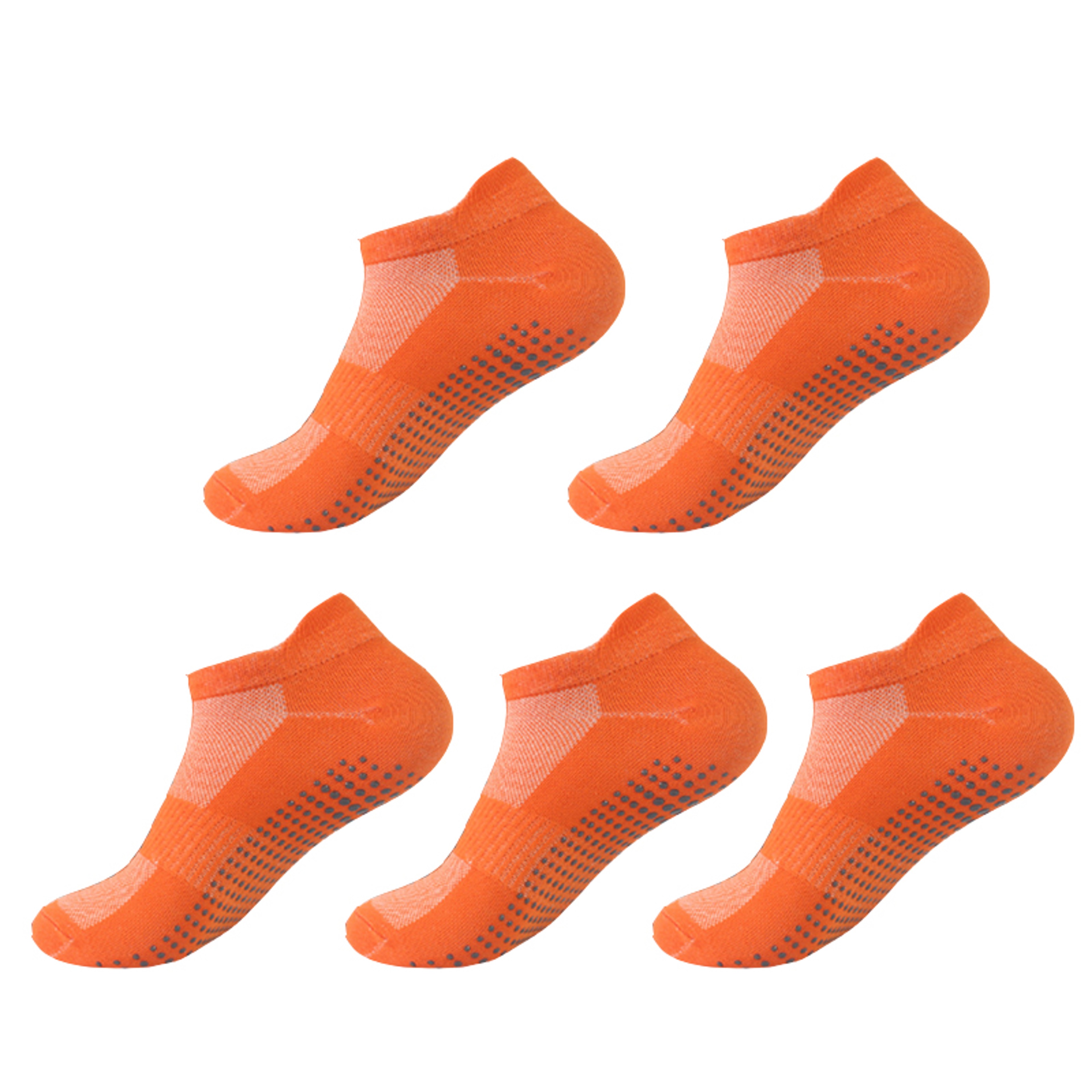 Professional Yoga Socks Women, Cotton Solid Color Short Mesh, Non-slip Breathable Sports Pilates Gym Socks – view 8