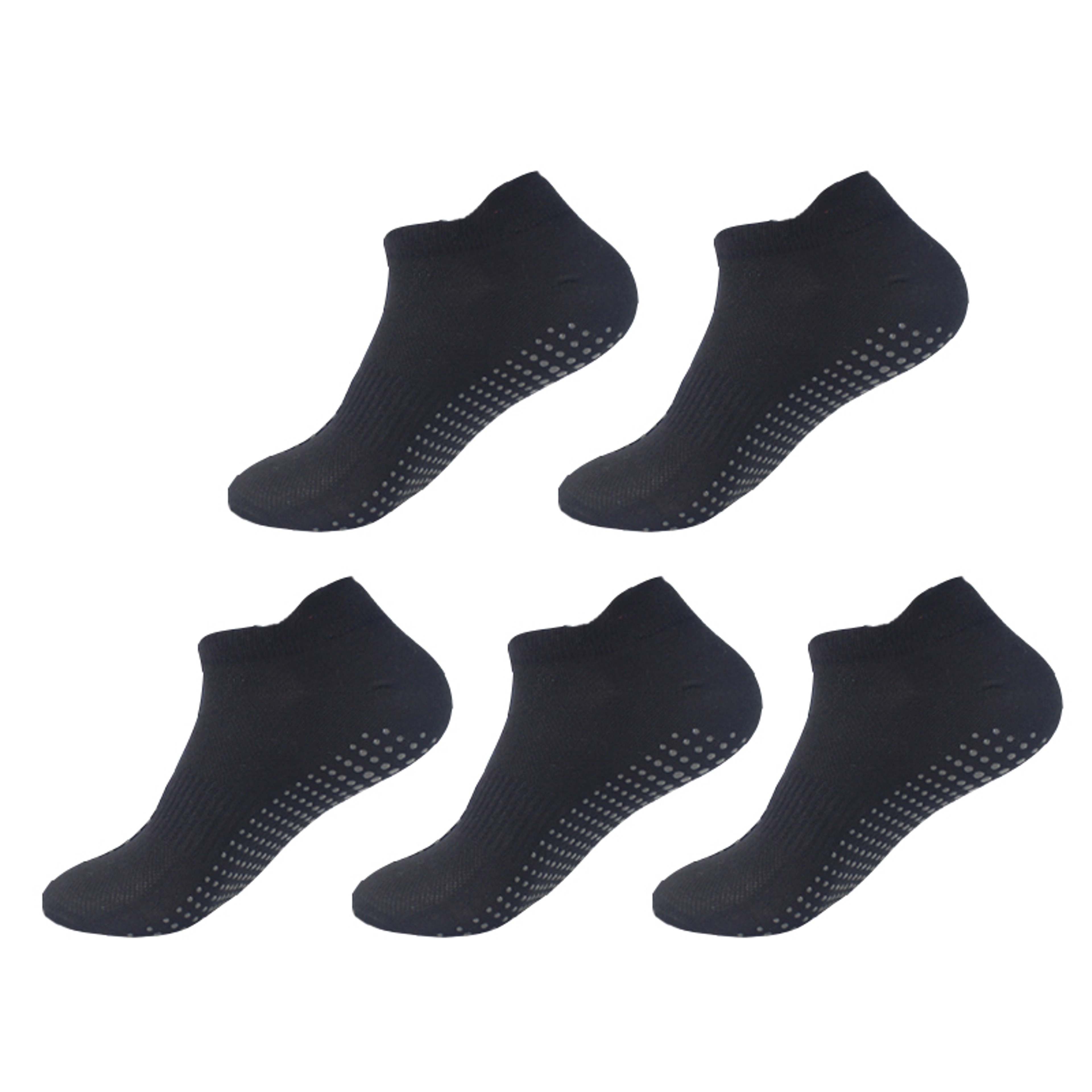 Professional Yoga Socks Women, Cotton Solid Color Short Mesh, Non-slip Breathable Sports Pilates Gym Socks – view 9