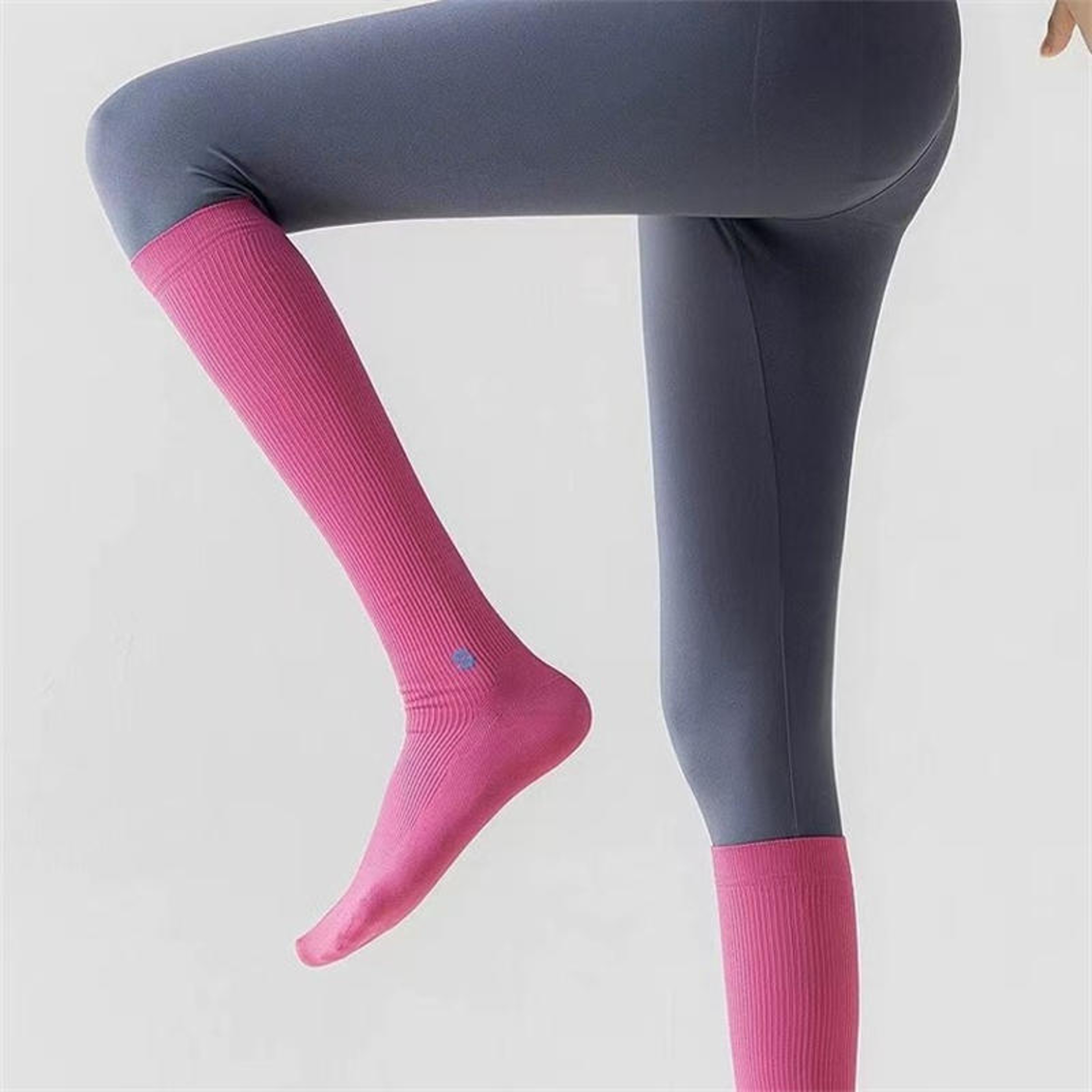 Compression Socks For Women Pressure Calf Support Ideal For Fitness Running Yoga Exercise And Skipp