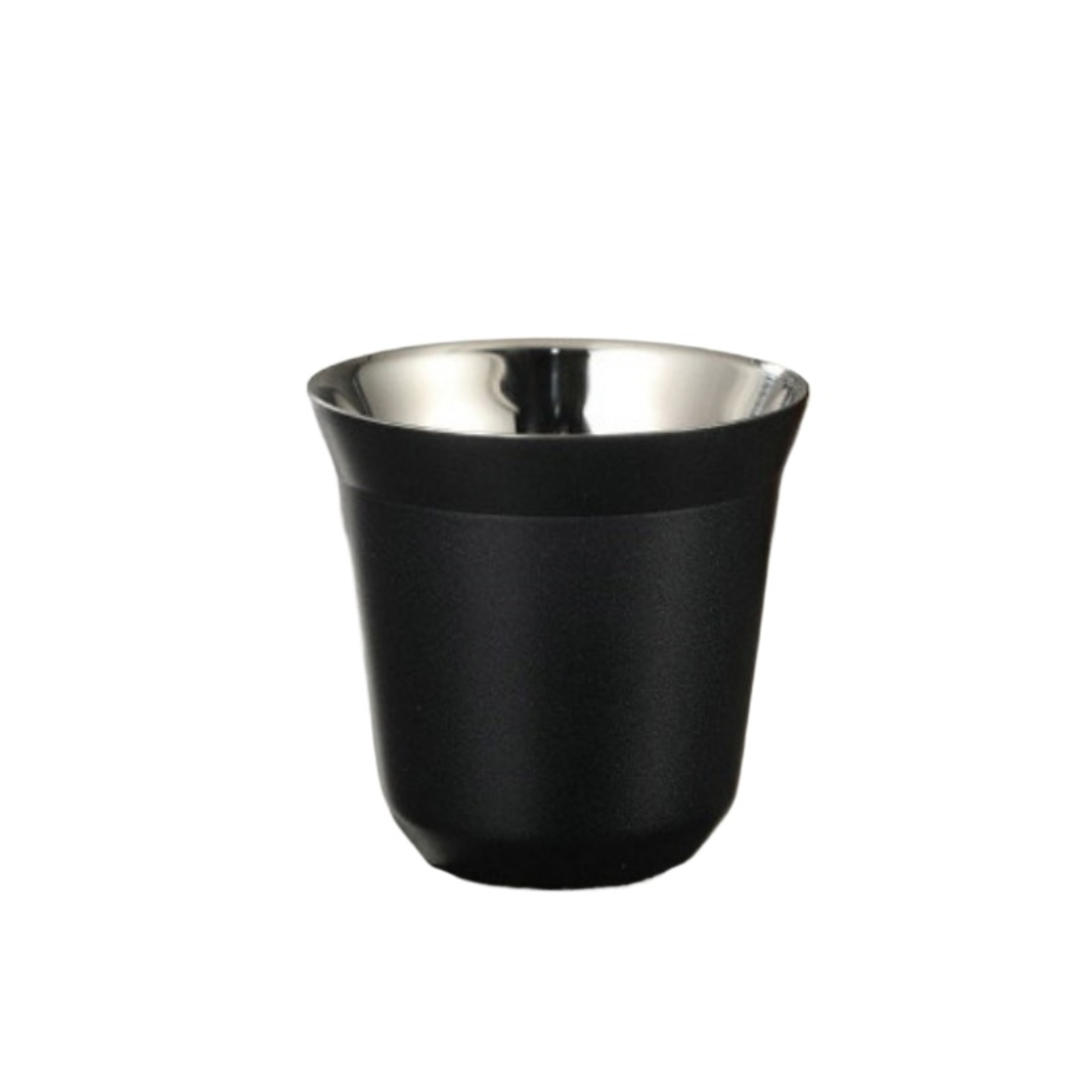 Solid Color Water Cup Summer New Simple Flat Bottom Cup Stainless Steel Doublelayer Tank Capsule Co 2