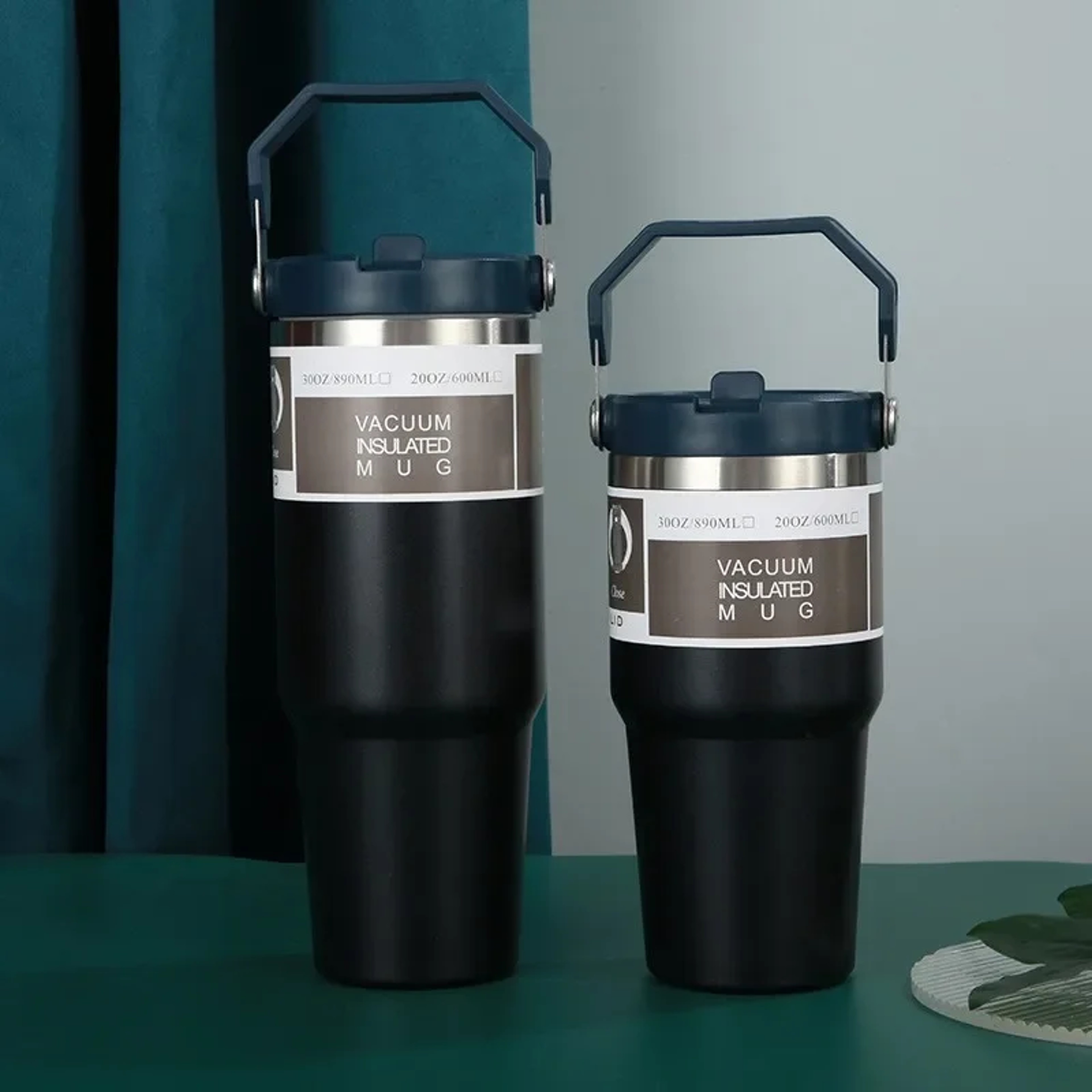 Stainless Steel Thermal Water Bottle Coffee Mug With Straw Keeps Cold  Heat Vacuum Flask Tumbler Fo 10