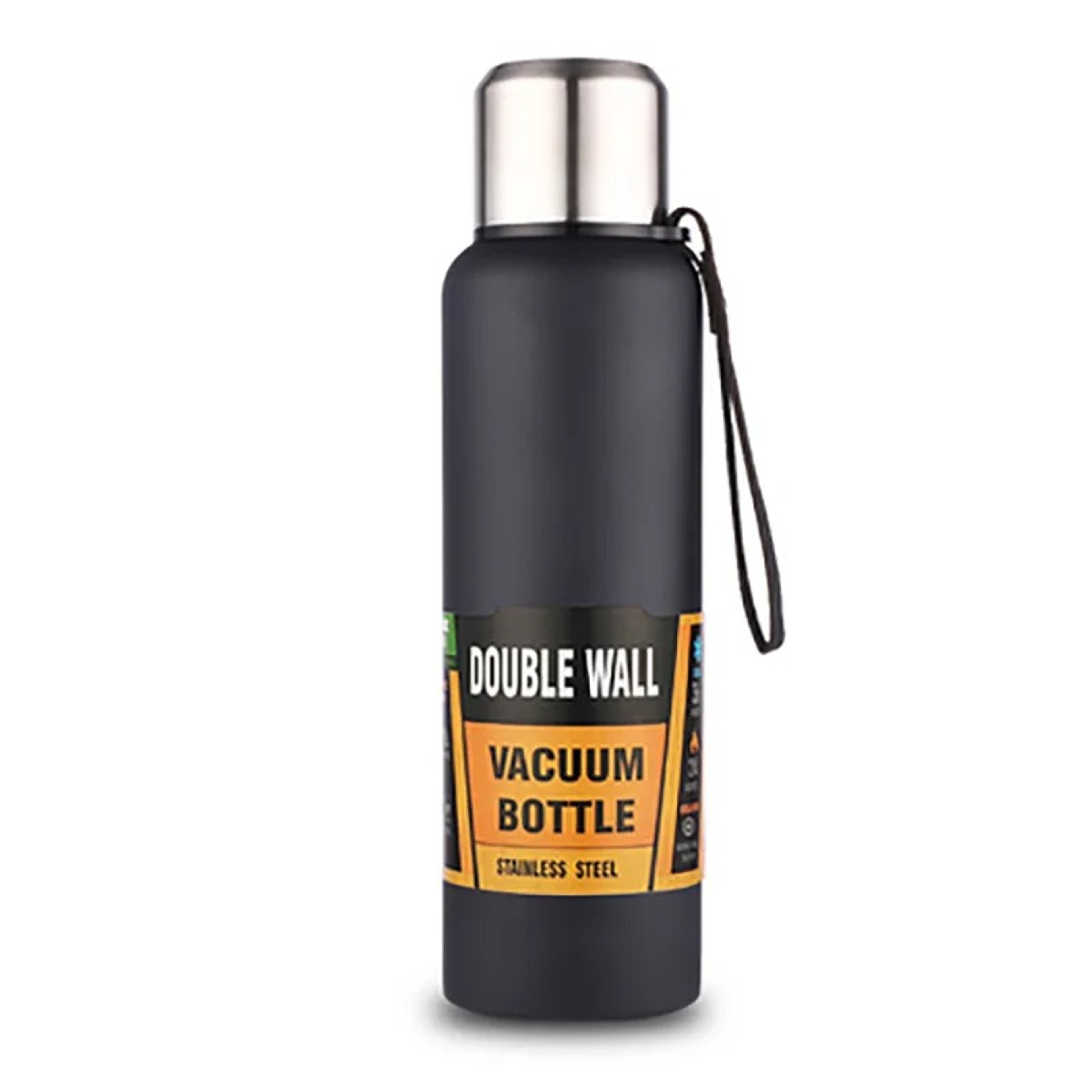 Stainless Steel Thermos Large Capacity Vacuum Flask Portable Insulated Tumbler with Rope Thermo Bottle – view 7