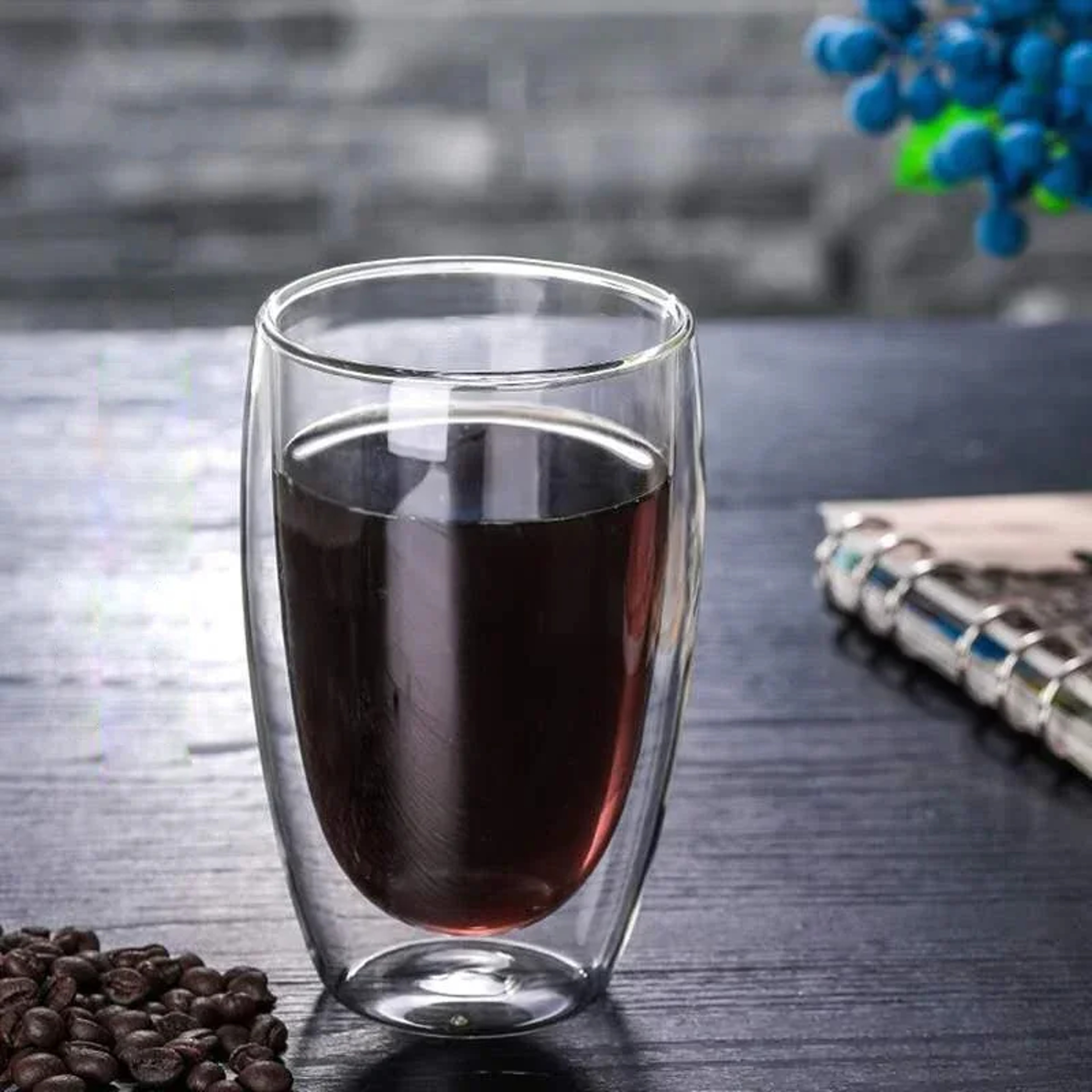 Double Bottom Wall Glass Coffee Cup  Thermal Heat Resistant Whiskey Tea Cocktail Vodka Shot Wine Mu 2