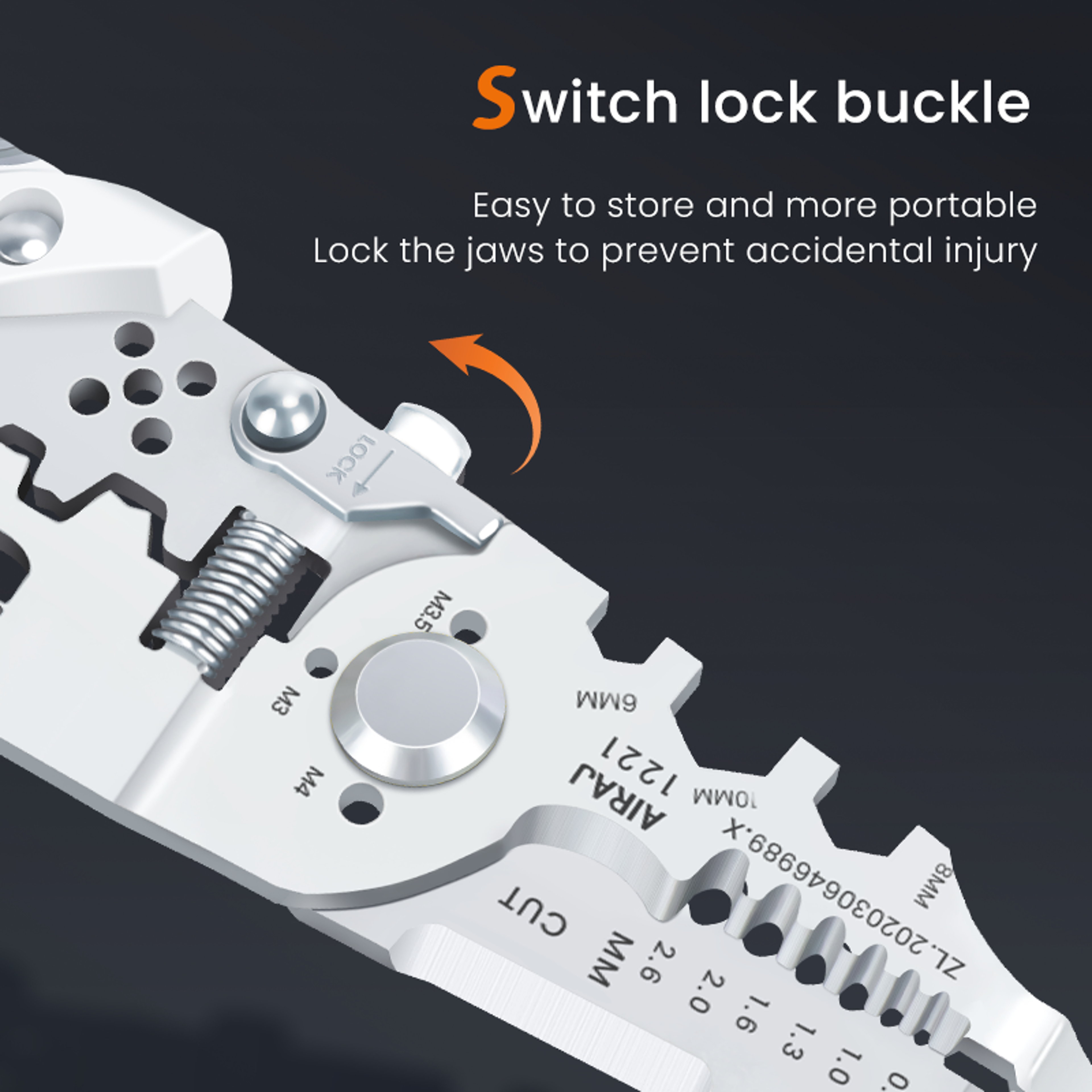 Multi Functional Wire Stripper Pliers Crimping  Stripping Tools For Electricians Precision Terminal 1