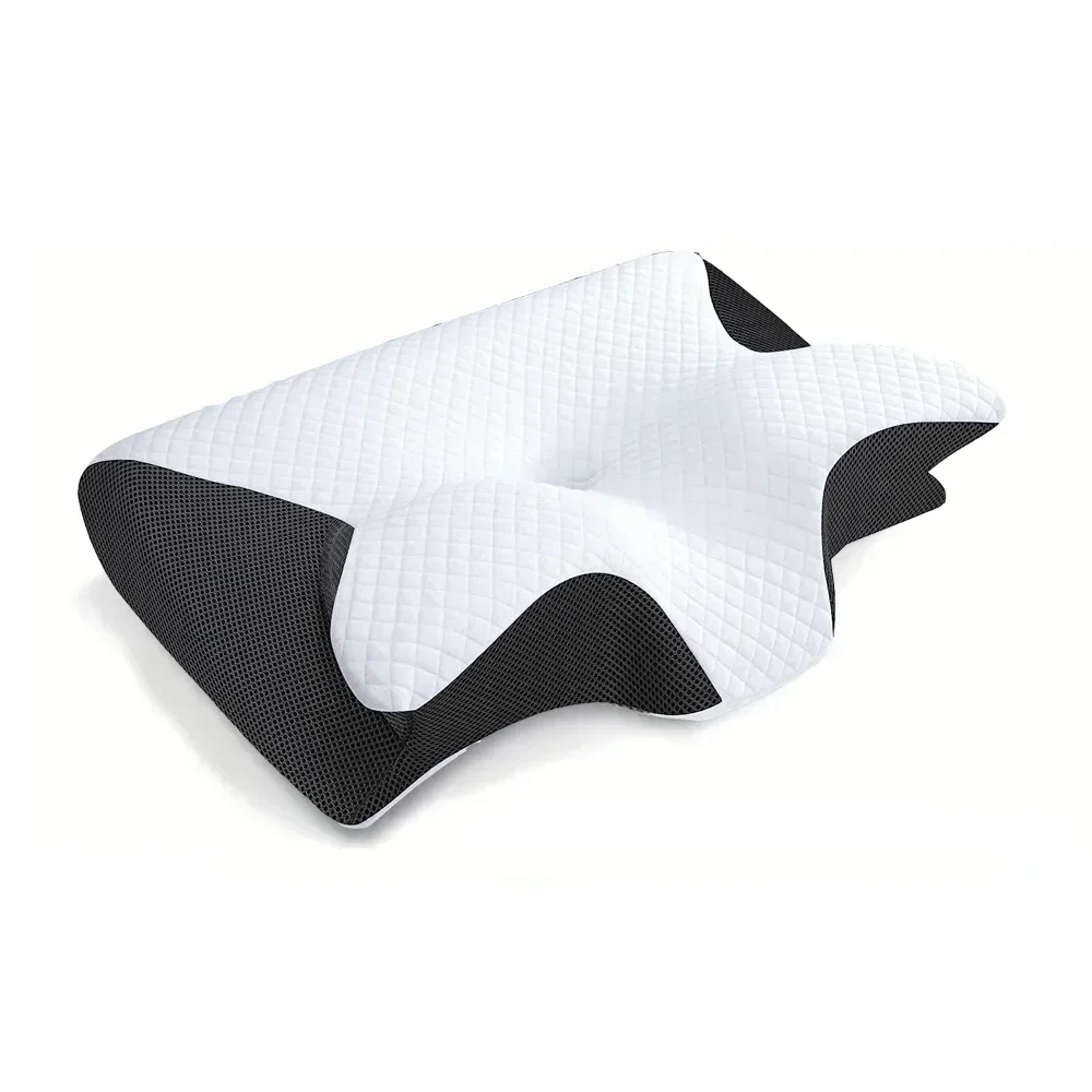 Memory Foam Neck Pillow Sleep Memory Pillow Contoured Butterfly Pillow For Neck Pain Relief 5