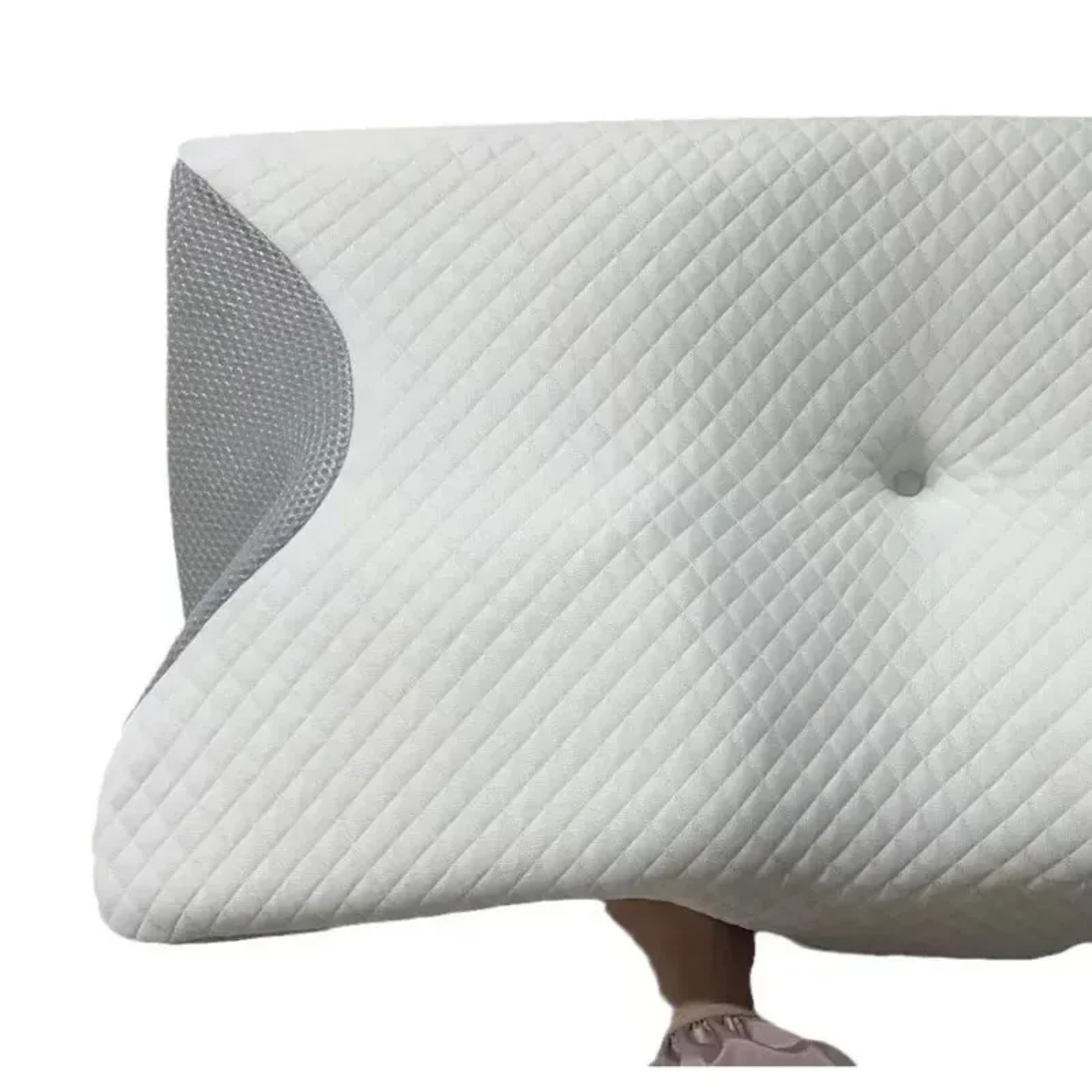 Memory Foam Neck Pillow Sleep Memory Pillow Contoured Butterfly Pillow For Neck Pain Relief 3