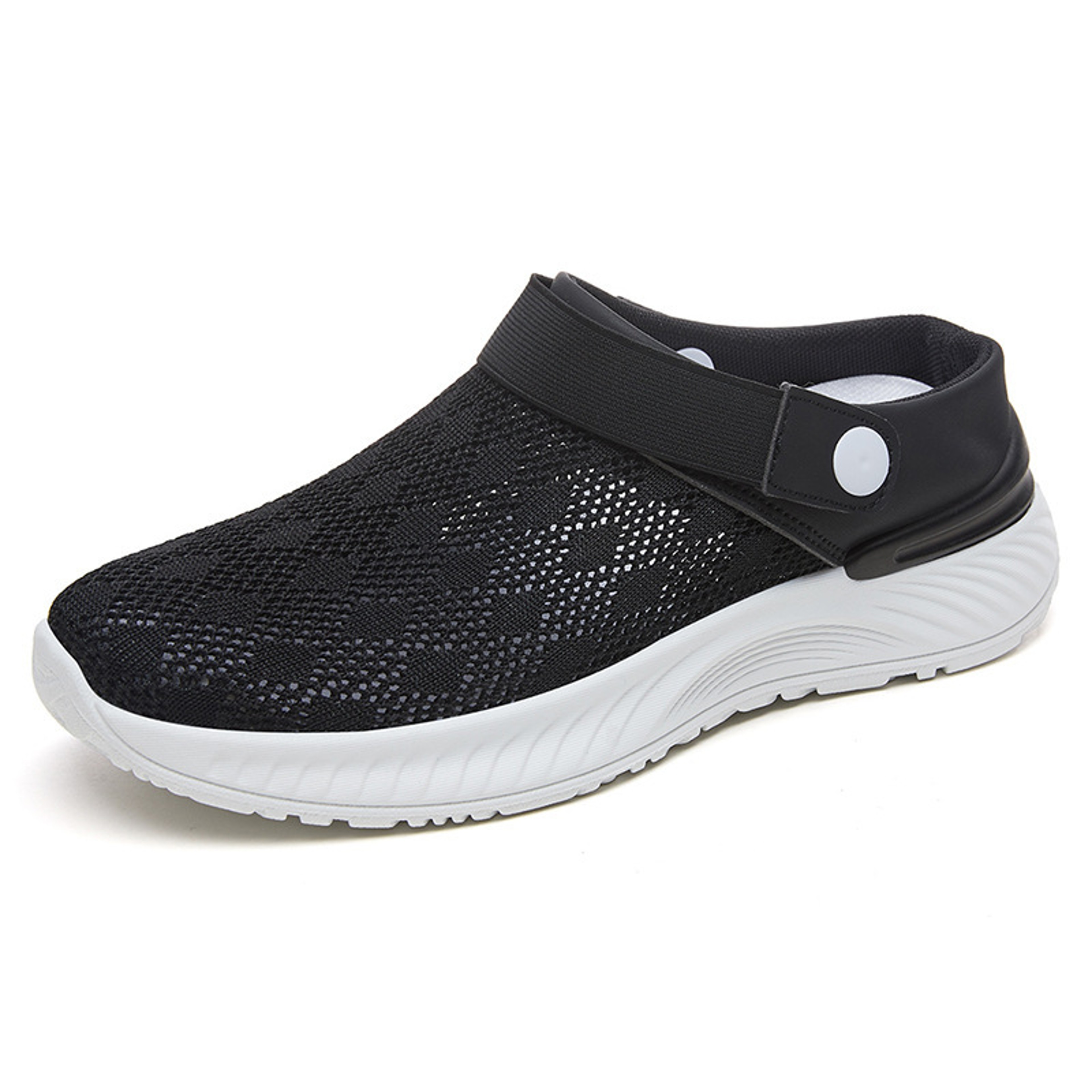 2025 Summer New Womens Shoes Fashion Casual Breathable Mesh Slippers Shoes A Slipon Half Support Sh 9