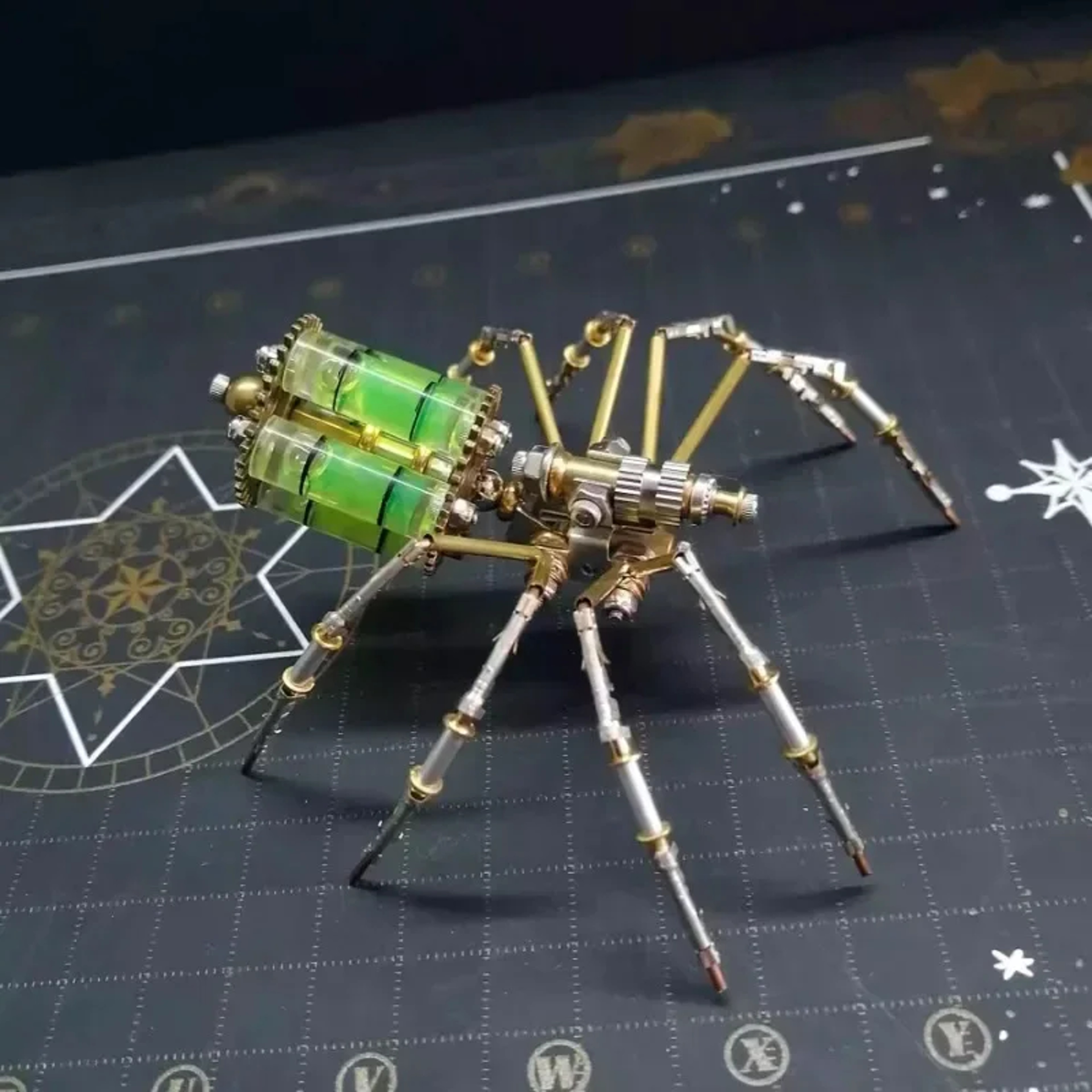 DIY Mechanical Spider Kit, Cyberpunk Metal Puzzles, Creative Insect Assembly, Handmade Metal Puzzle – view 3