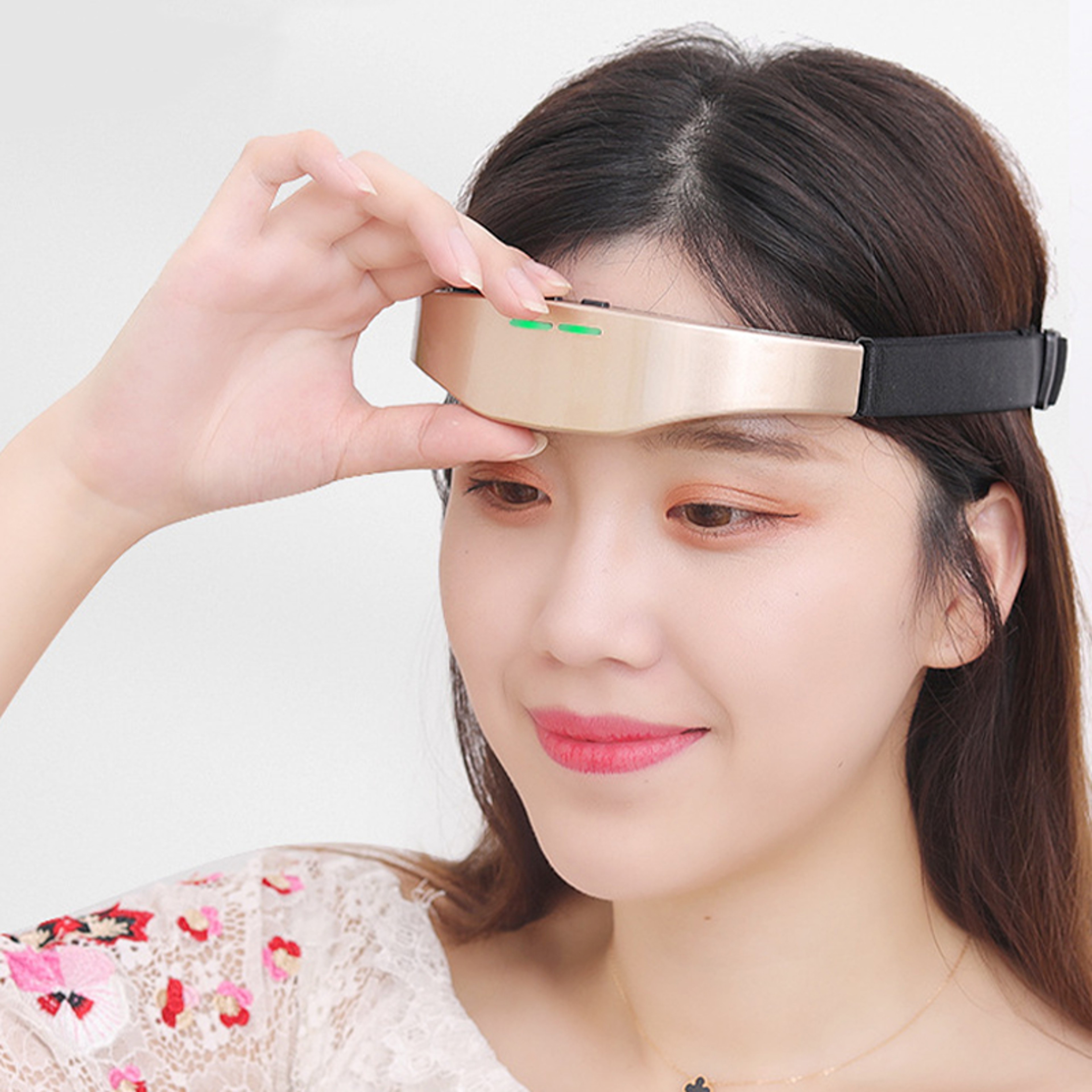 Migraine Relief Electric Head Massager, Brain Stimulator Therapy Machine for Headache, Insomnia & Stress Relief at Home – view 3