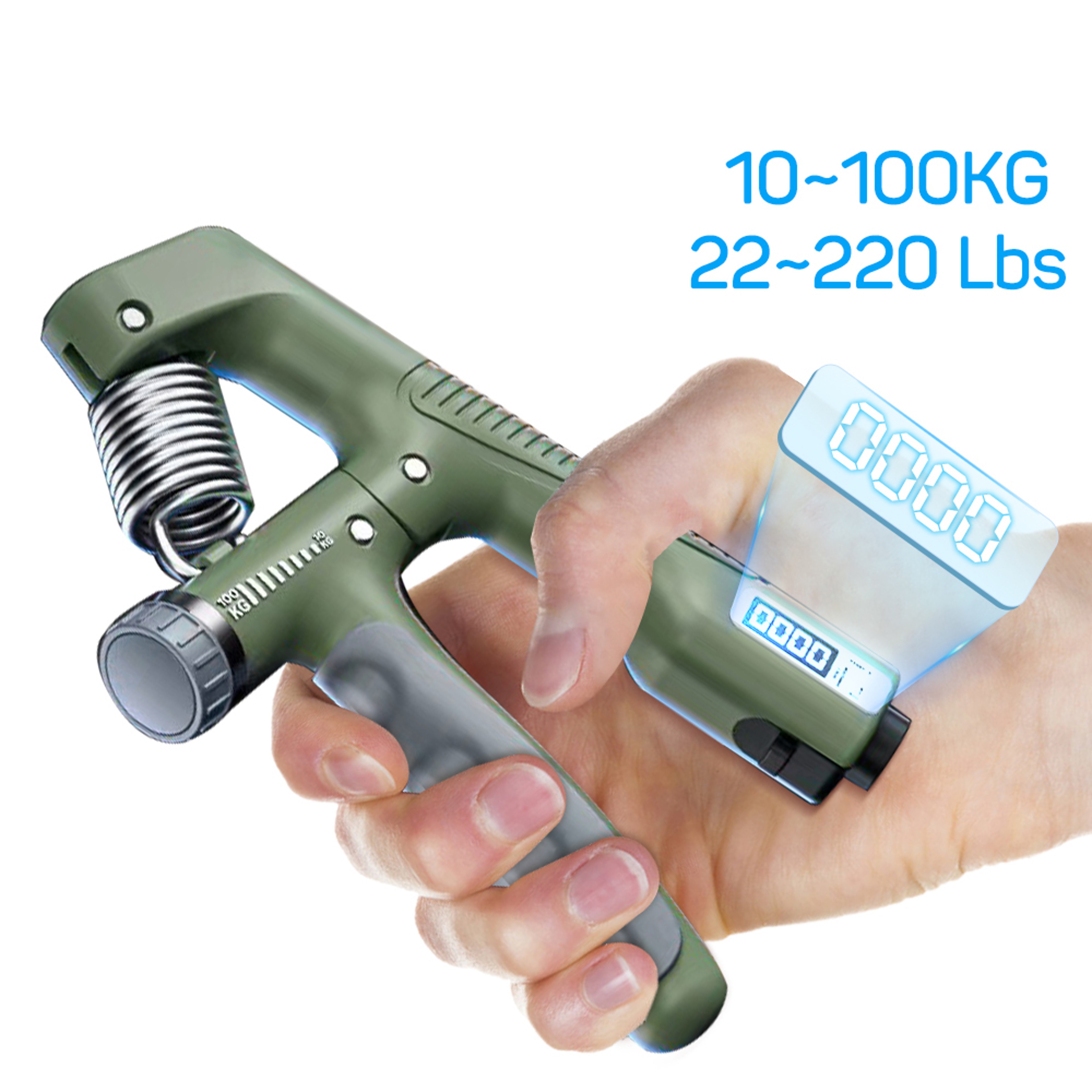 Wrist Expander Hand Grip Strengthener, Finger Exerciser for Muscle Recovery, Fitness Gripper, Trainers – view 1