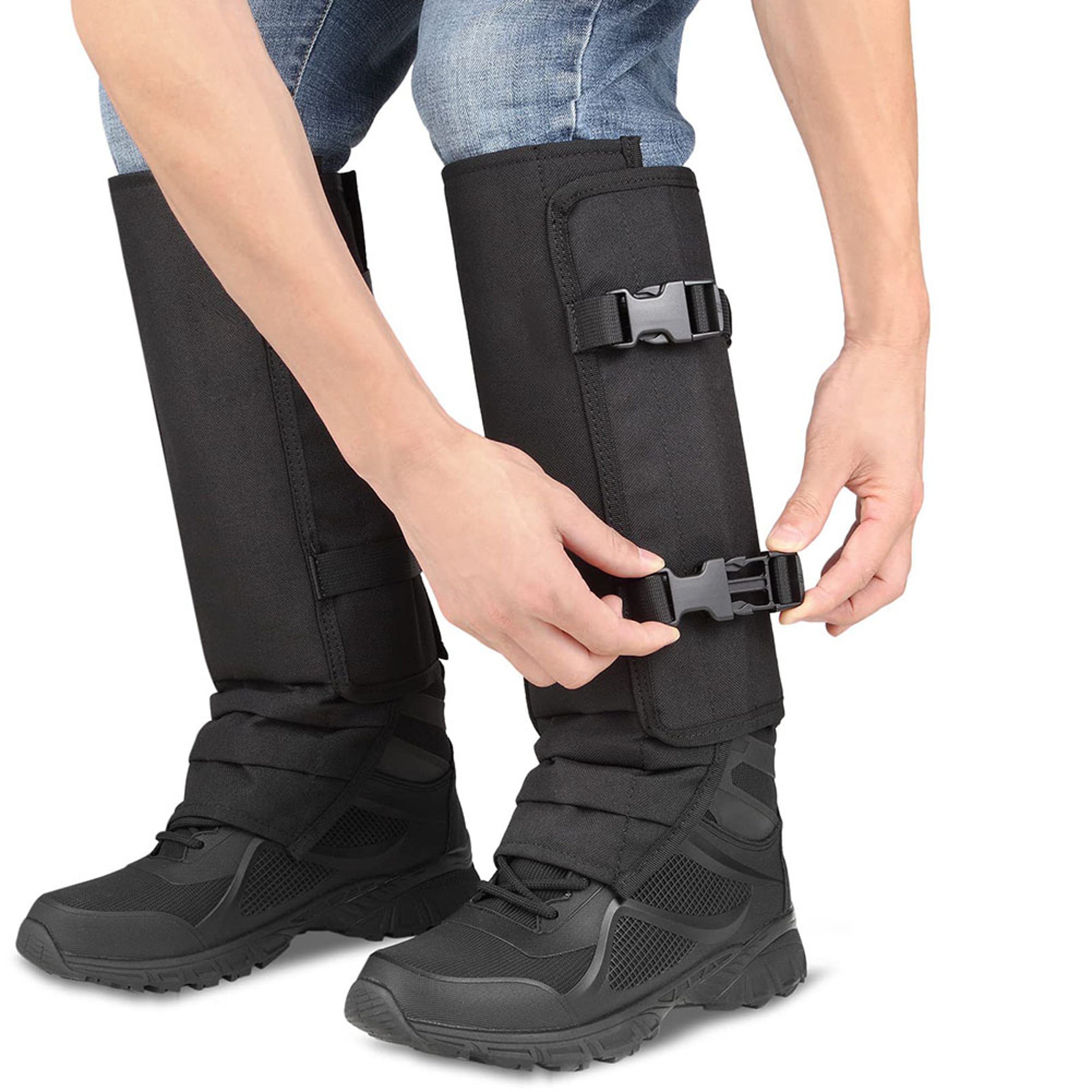 Waterproof SnakeChaps Snake Gaiters Leg Guards Adjustable AntiSnake Gaiters For Snake Bite Protecti 6