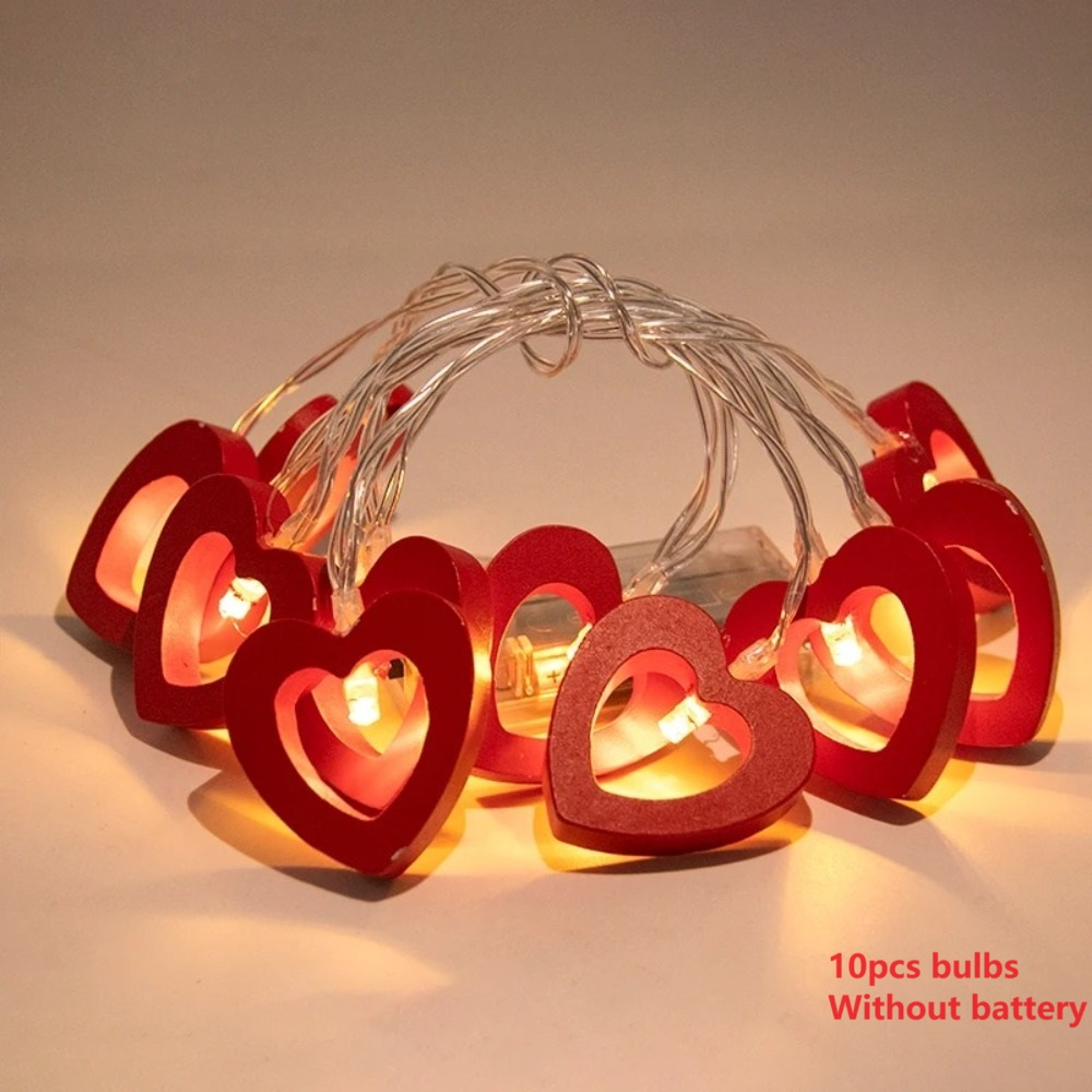 LED Love String Lights for Party, Wedding, Bedroom & Holiday Decoration – view 7