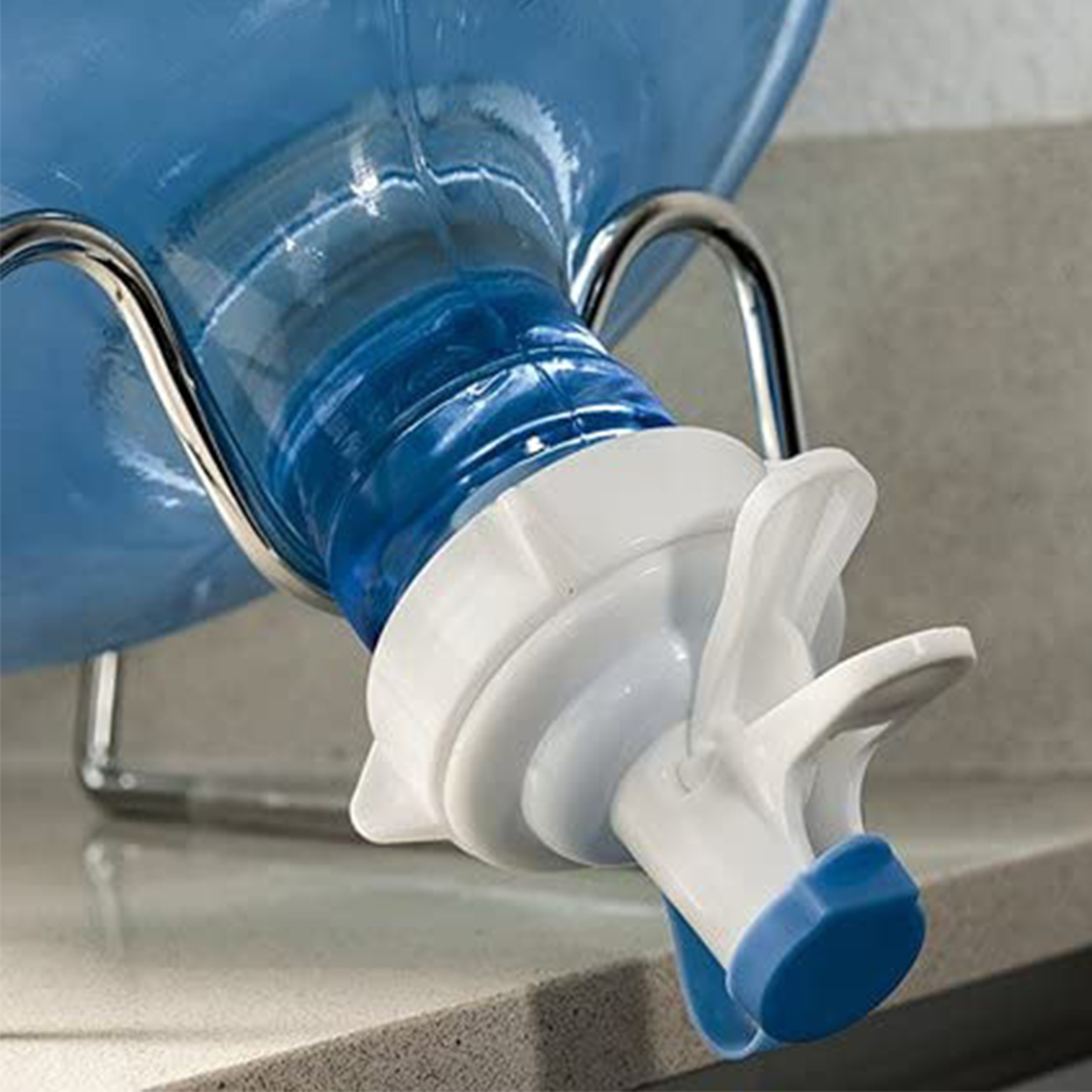 Water Dispenser Spout Bottle Cap, Reusable Plastic Spigot Faucet, Ideal for Office and School Use – view 1