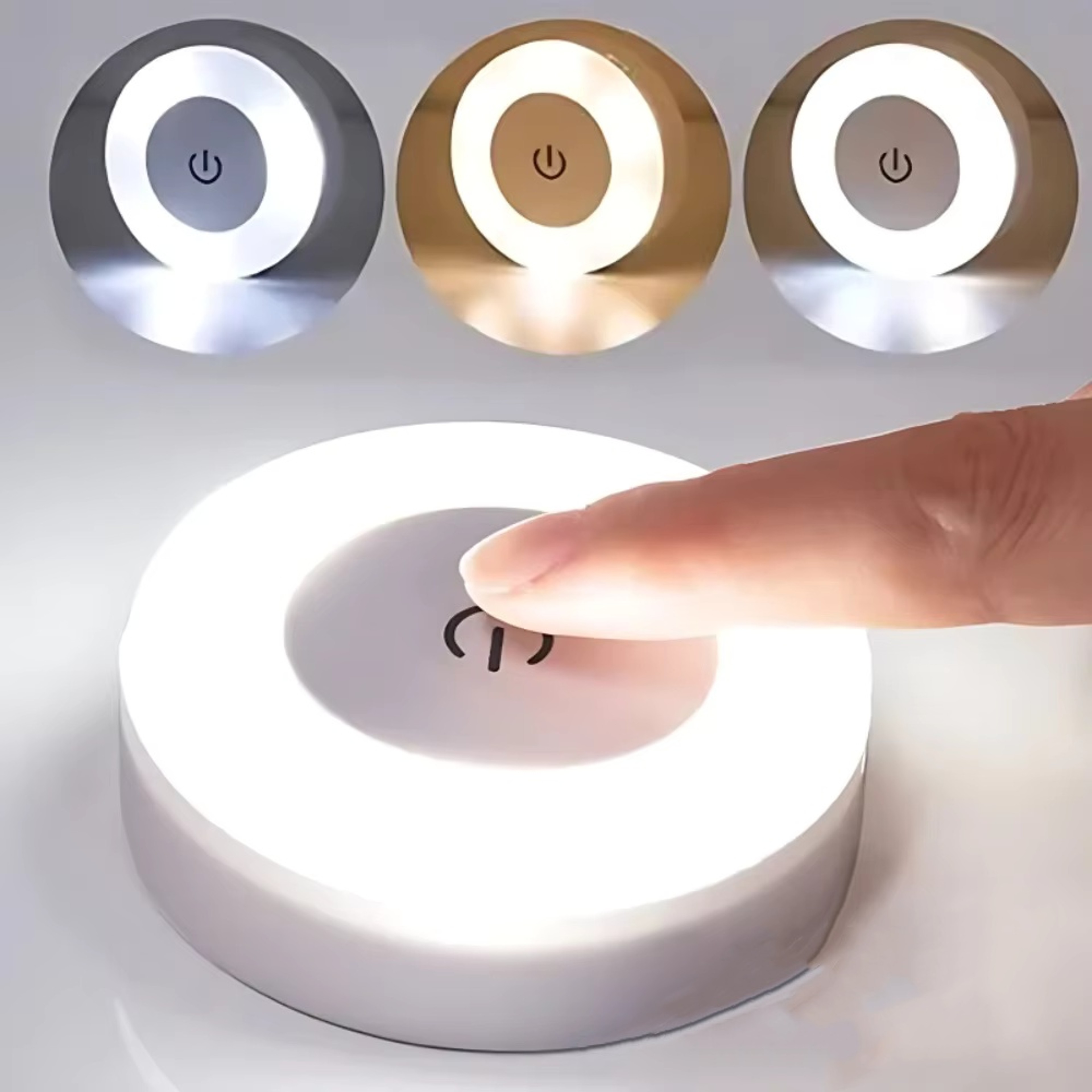 Touch Bedside Lamp, LED Wall Light, USB Rechargeable Night Light for Living Room and Bedroom – view 7