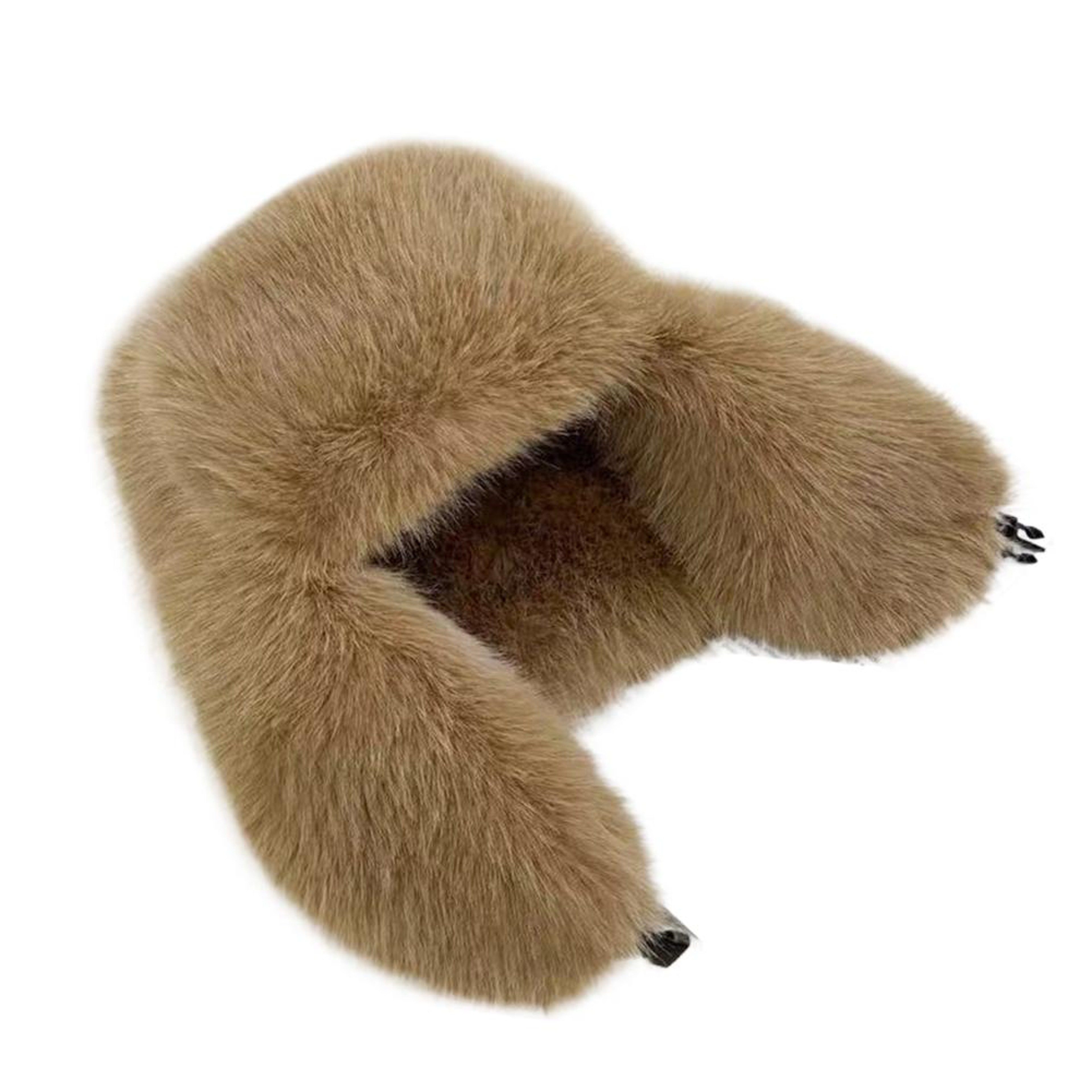 Windproof Earflap Cap, Thickened Faux Fur Bomber Hat, Ear Protection for Winter – view 10