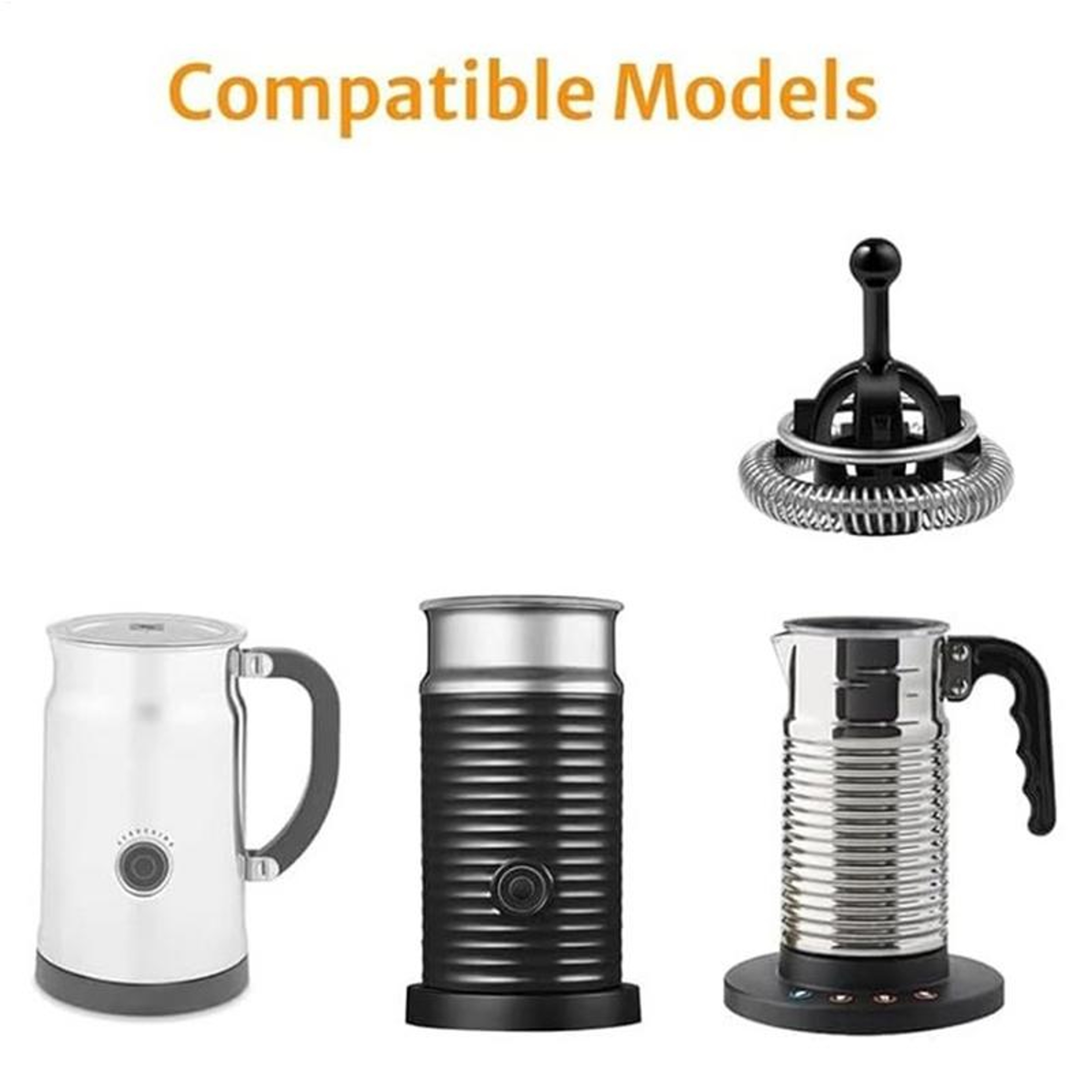 Milk Frother Whisks Set Replacement Accessories Coffee Machine Spare Part Suitable For Nestle Bubbl 1
