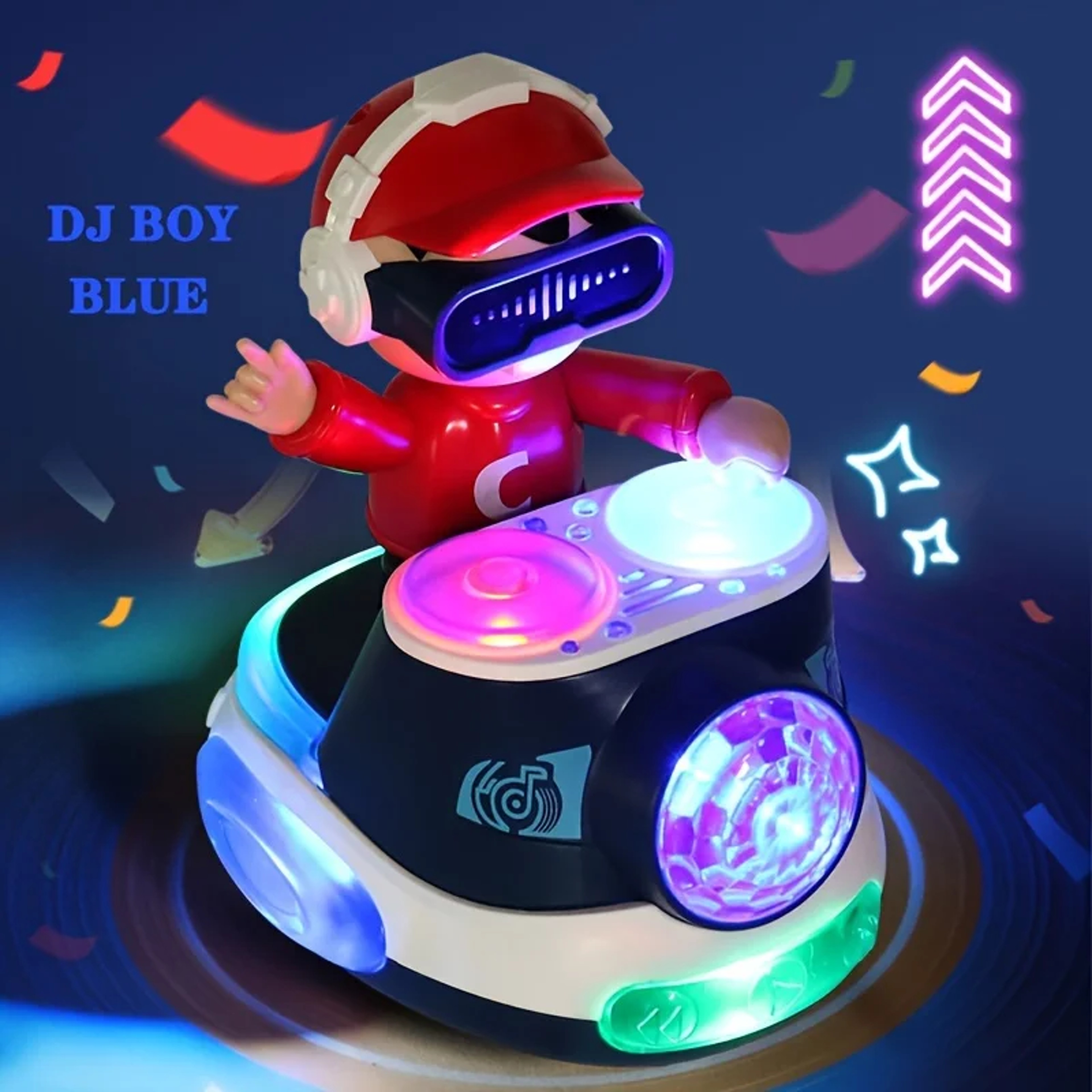 Early Educational Bouncing DJ Boy Toy, Sensory Birthday Gift for Boys and Girls – view 8