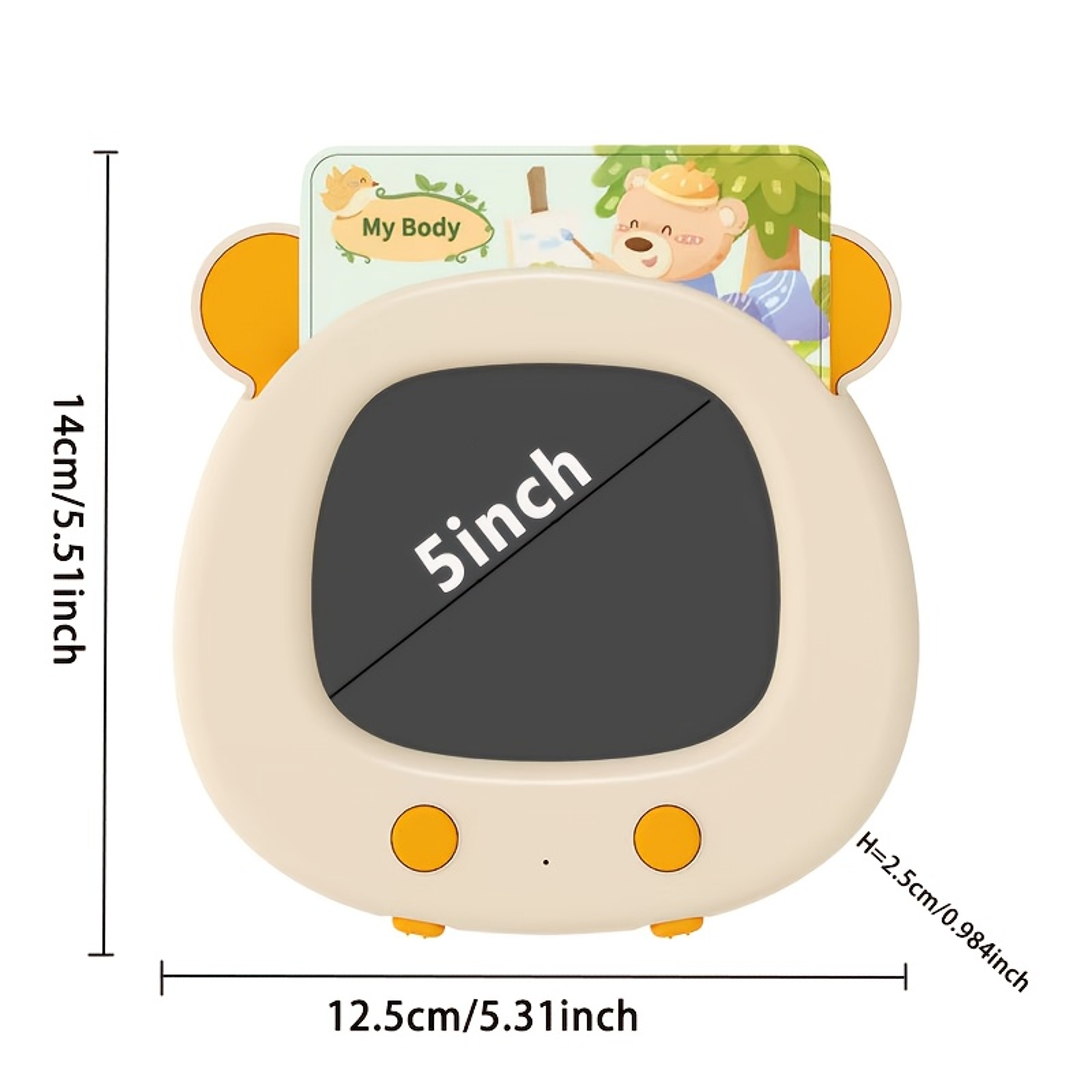 Montessori Early Educational Toy, Toddler Flash Cards, Writing Drawing Tablet for Kids, Gift for Boys and Girls – view 2