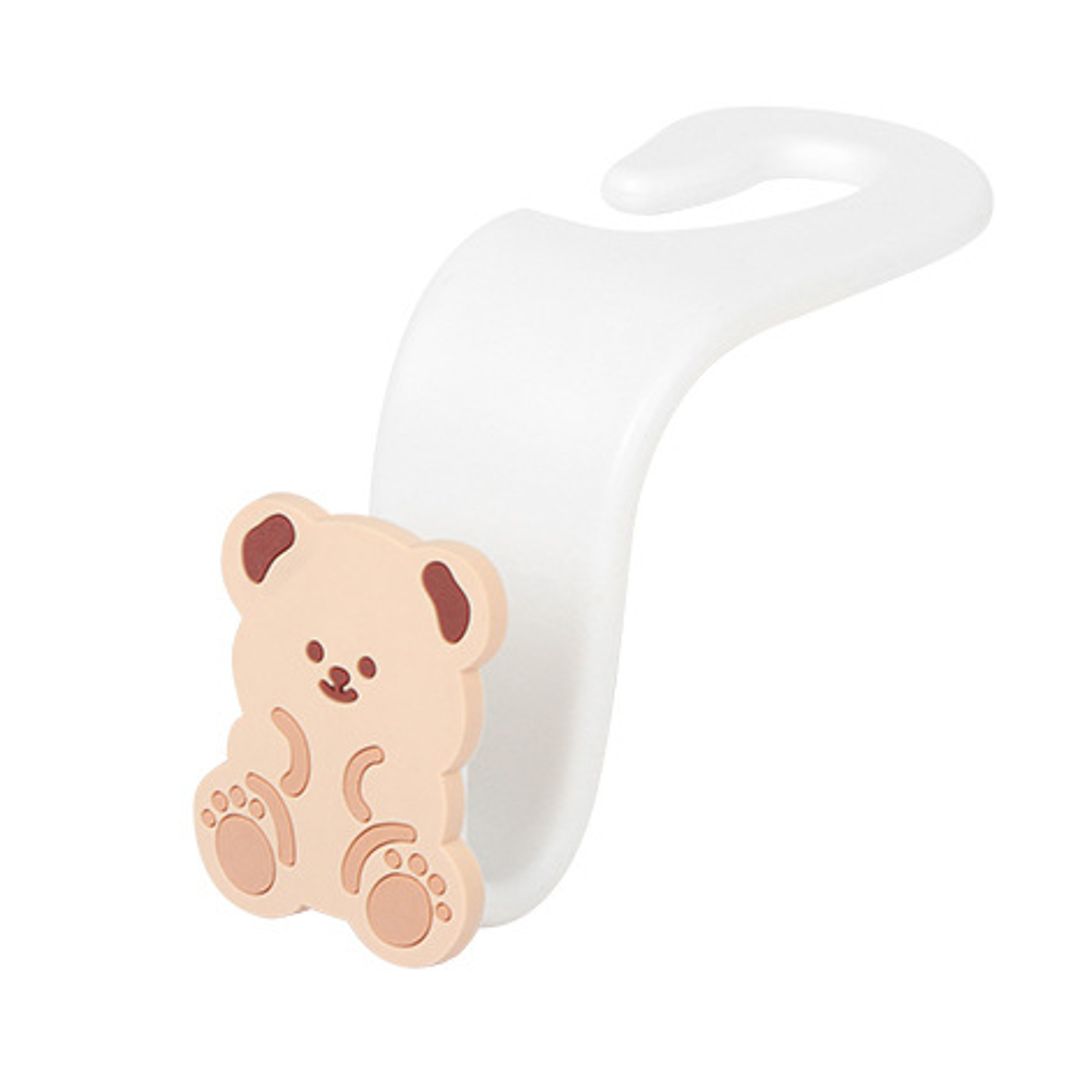 Cute Bear Bunny Cartoon Headrest Hooks for Purses and Bag Car Back Seat Hanger Universal Storage H