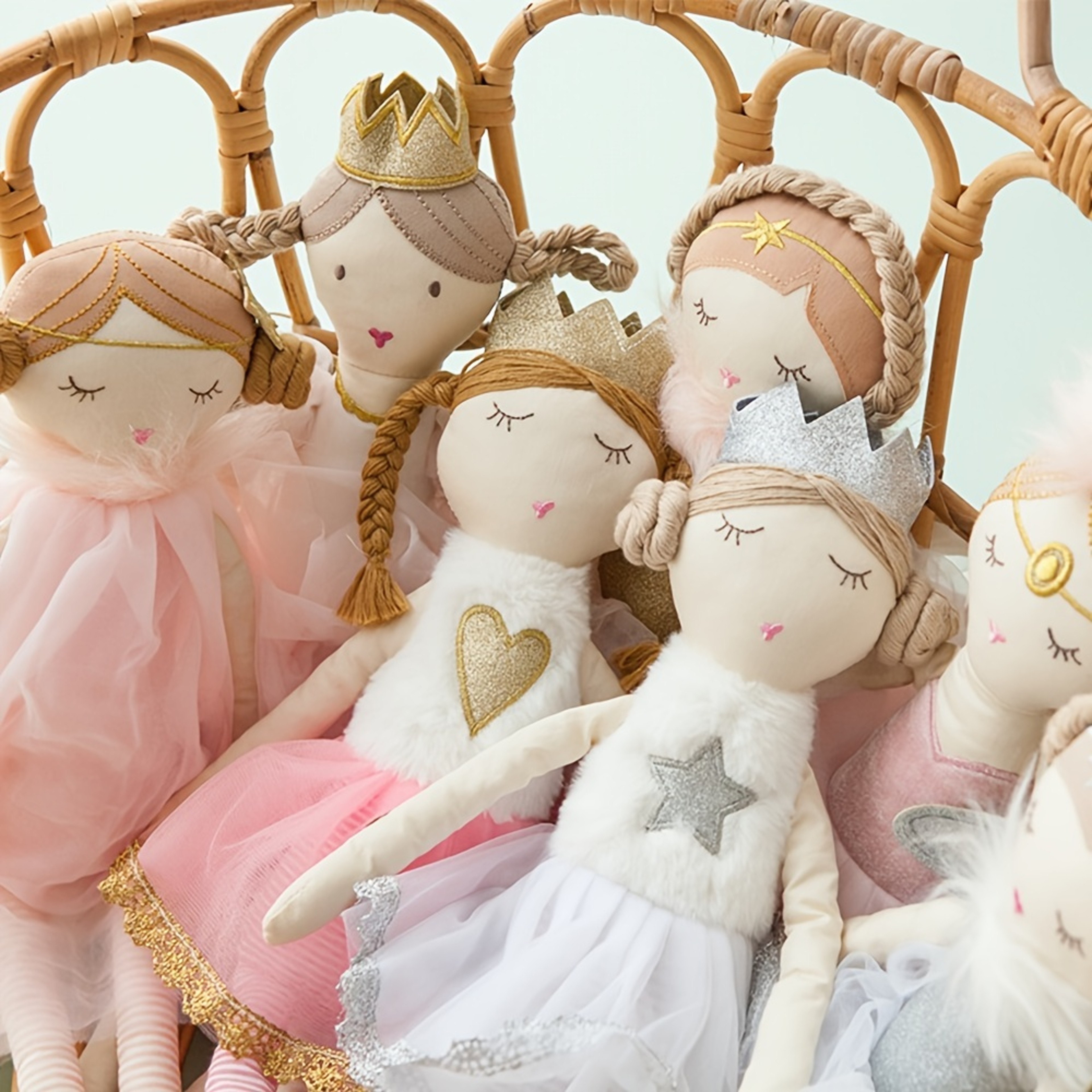 Elegant Angel Stuffed Doll Soft Plush Doll For Infants And Toddlers Birthday Gift 0