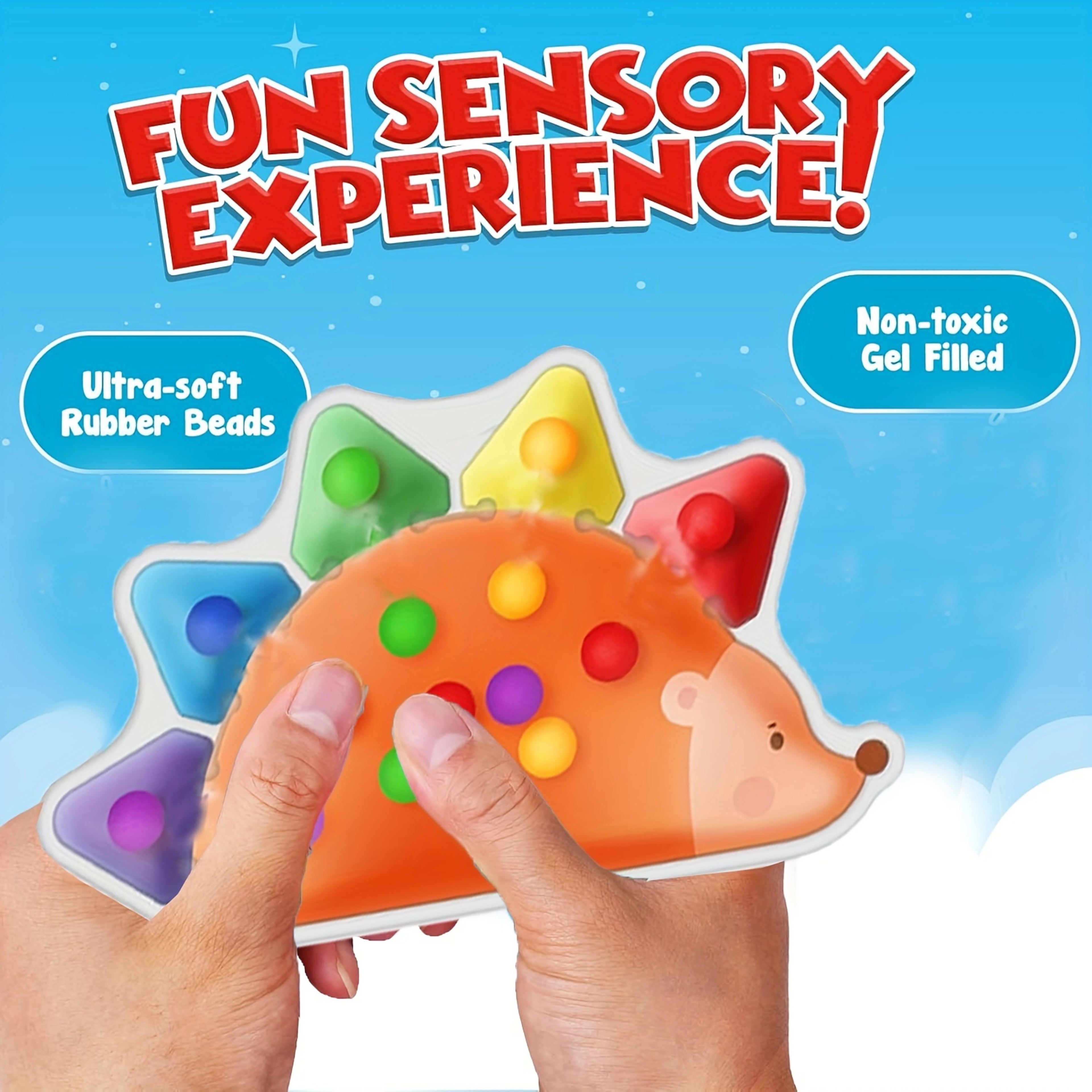 Sensory Color Sorting Toys, Fidget Toys for Toddlers, Montessori Fine Motor Skill Learning Games – view 5
