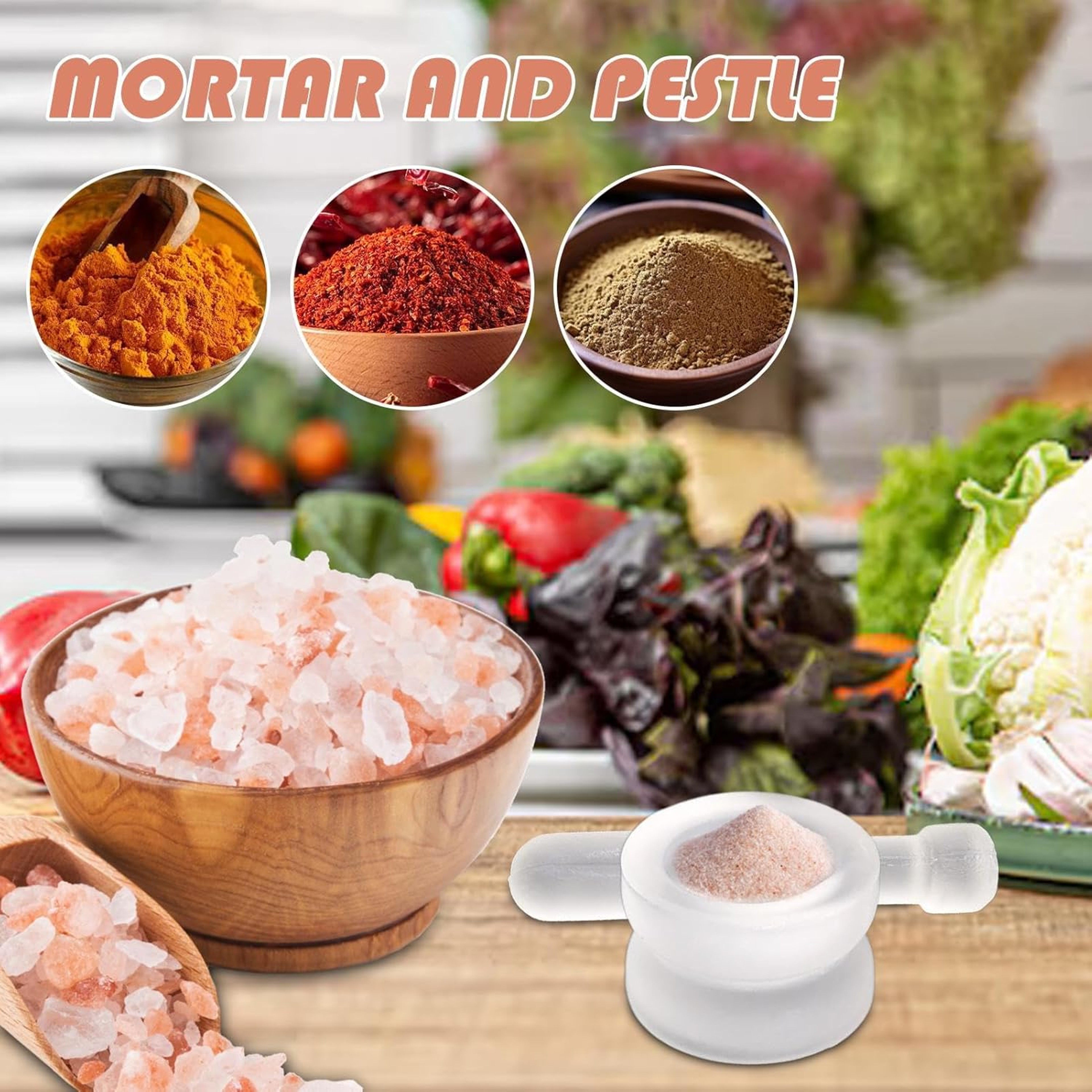 Mini Glass Mortar and Pestle Set, White Bowl for Medicine Grinding, Mixing, Crushing Pills, Perfect for Pharmacy Lab – view 5