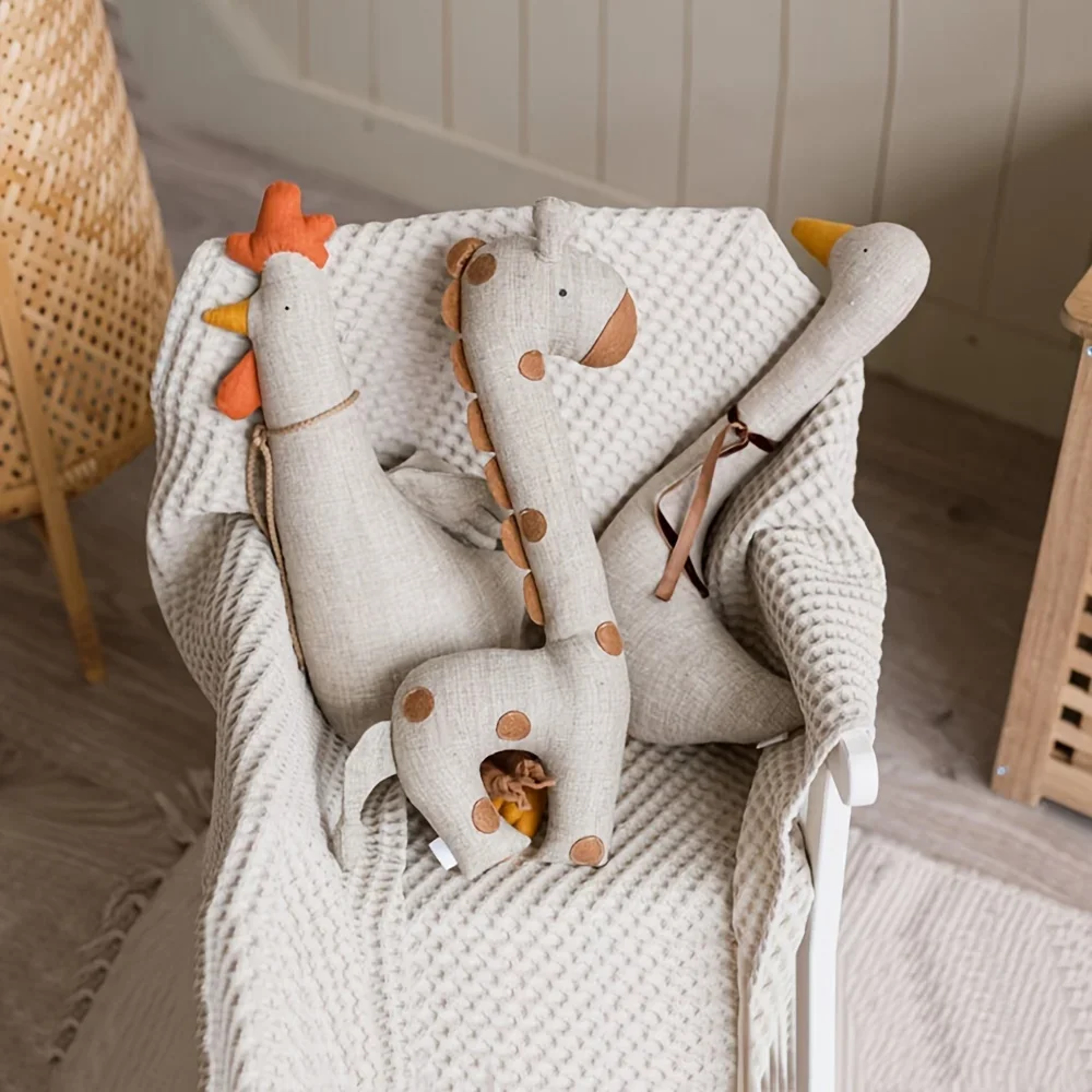 Goose Plush Swan Soft Animal Duck Plush Hen Adorable Rooster Giraffe Plush Stuffed Animal Baby Toy  0