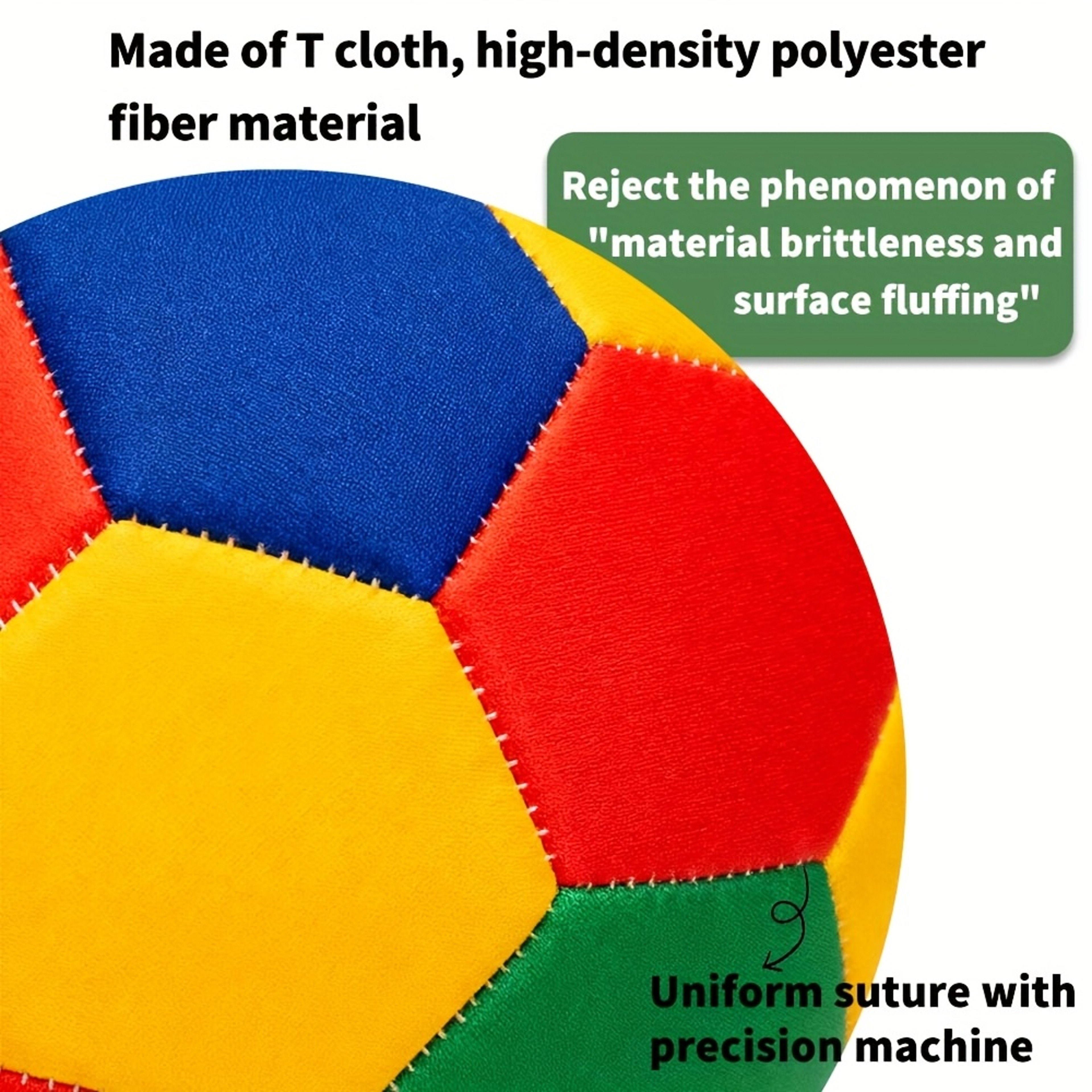 Silent Soccer Ball for Boys, Indoor Foam Soccerball, Fun Gifts for Kids – view 3