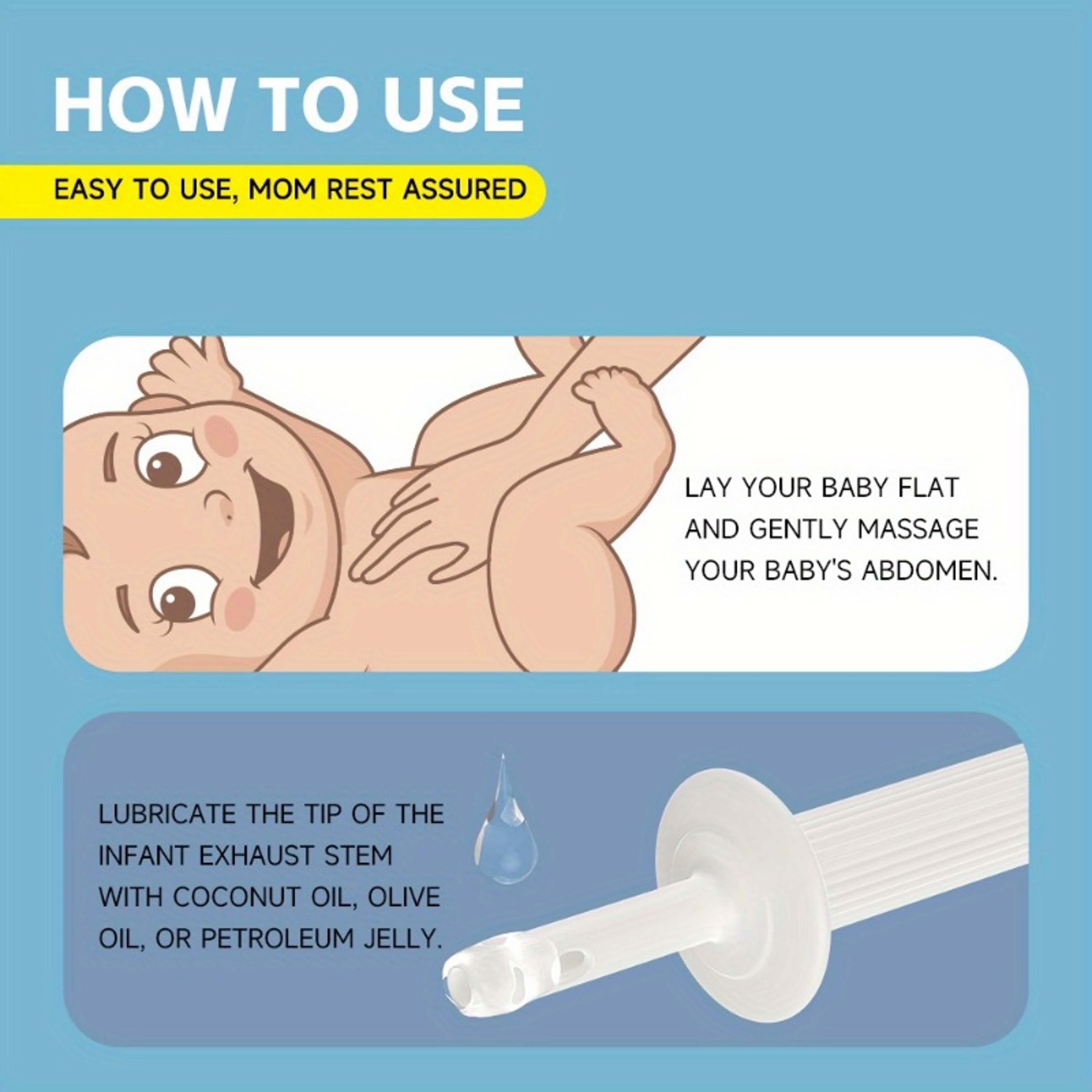 Natural Solution for Baby Colic and Gas Relief, Instant Gas and Colic Reliever for Gassy Babies – view 3