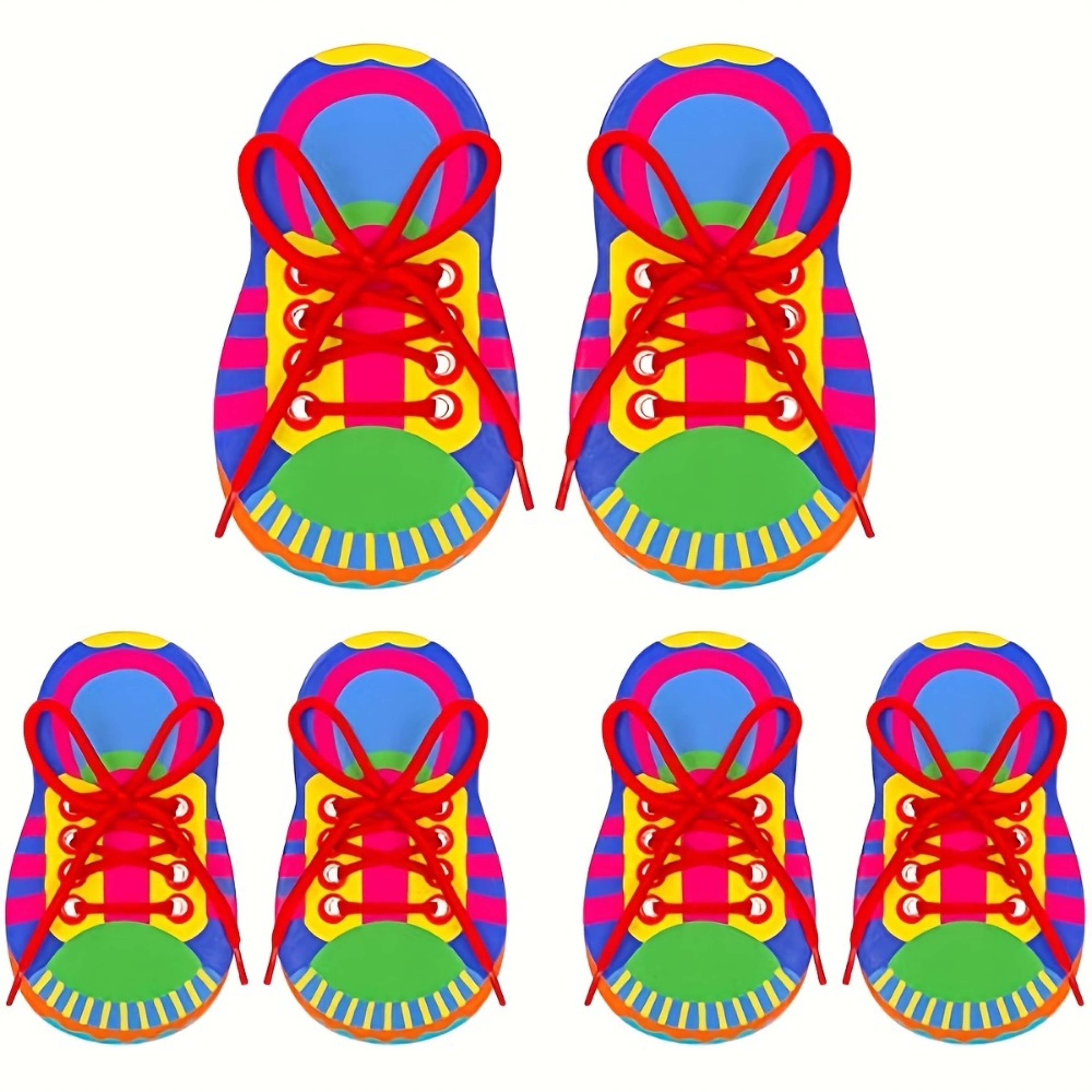 Learn To Tie Shoelaces Toy Fine Motor Skills Educational Toy For Boys And Girls Shoelace Threading