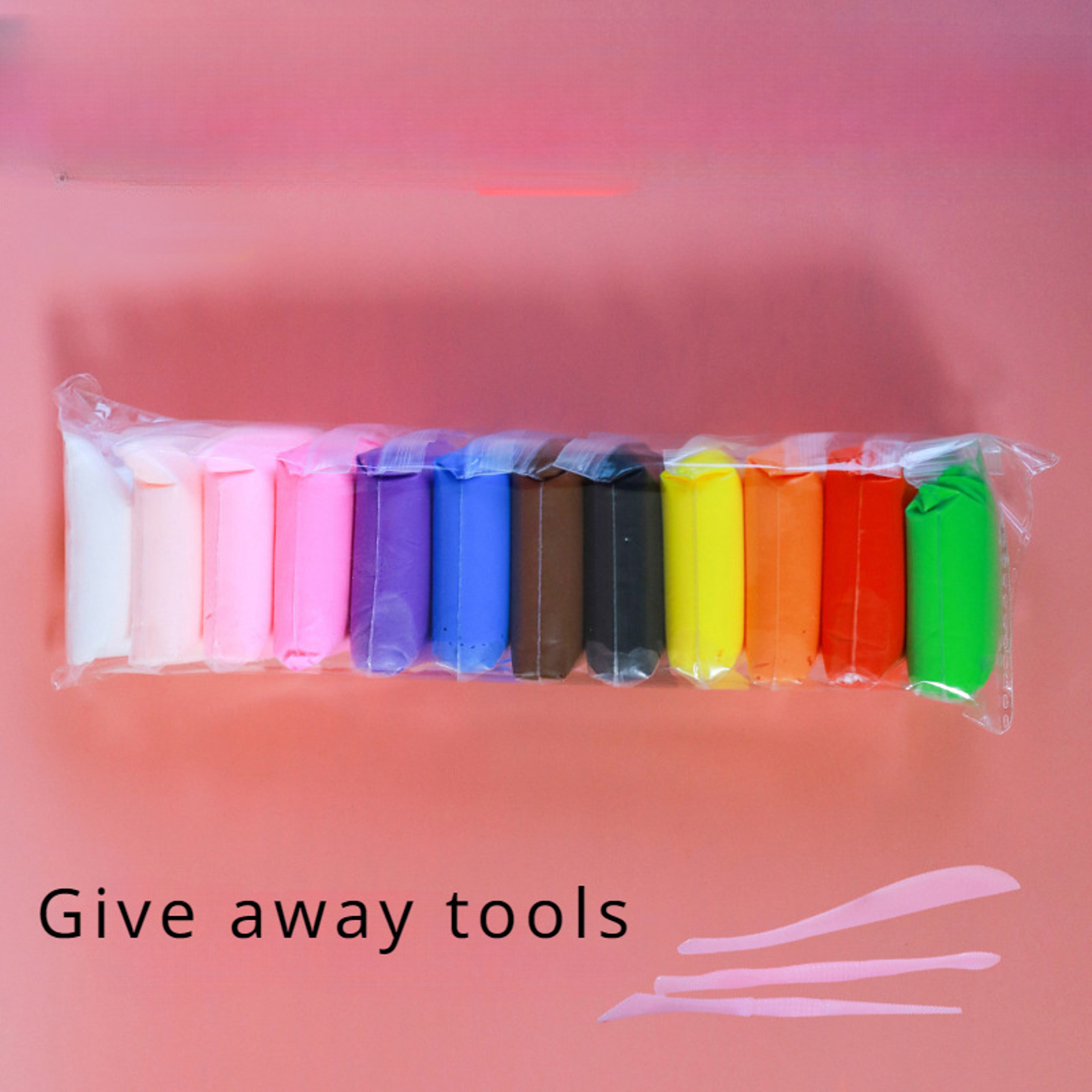 NonToxic Magic Air Dry Clay Set Perfect For Kids Modeling Includes Deluxe Tool Kit And Vibrant Colo 6
