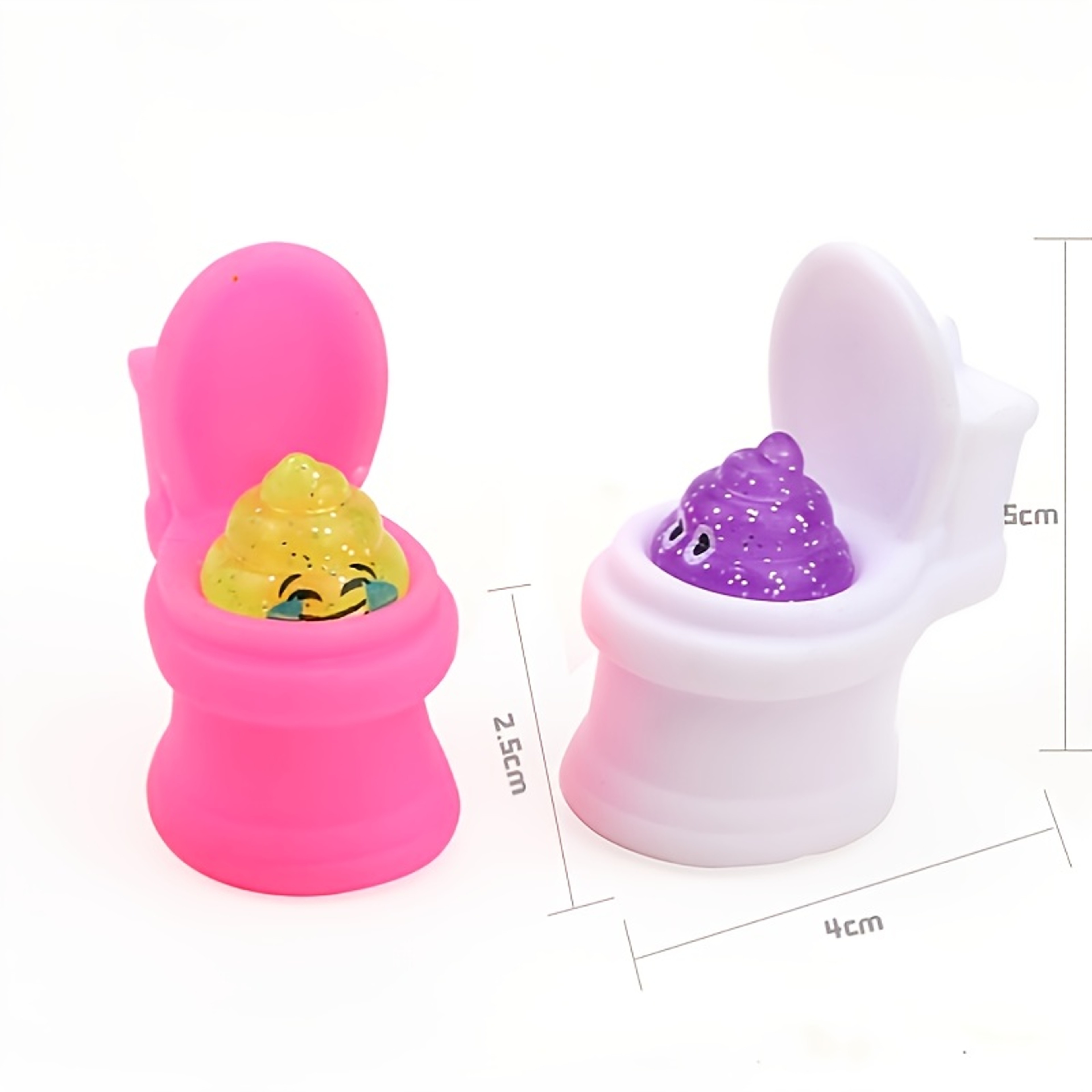 Laugh Out Loud with Squeeze Toilet Poop TPR Soft Kawaii Mochi Fidget Stress Relief Toy for Kids – view 3